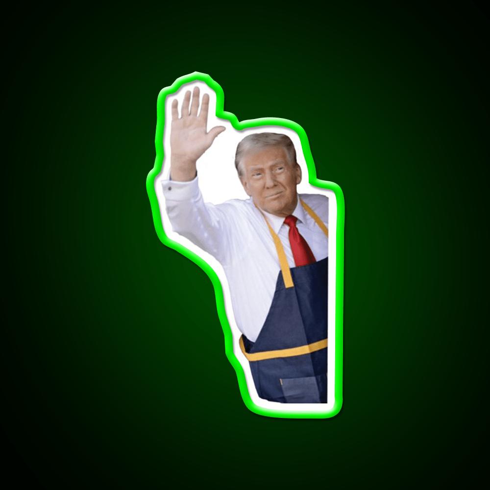 Mcdonalds Trump Mcdonalds Maga Fast Food Led Neon Sign For Burger Place Rgb Color - Shineneon