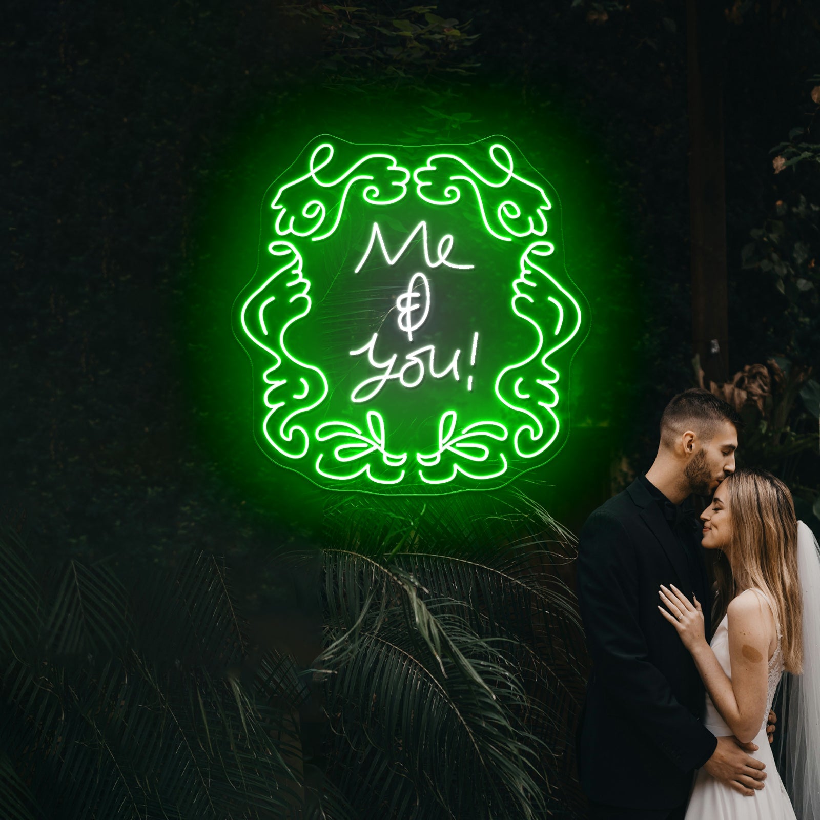 Me And You Artistic Neon Signs Wall Art Led Signs - Shineneon