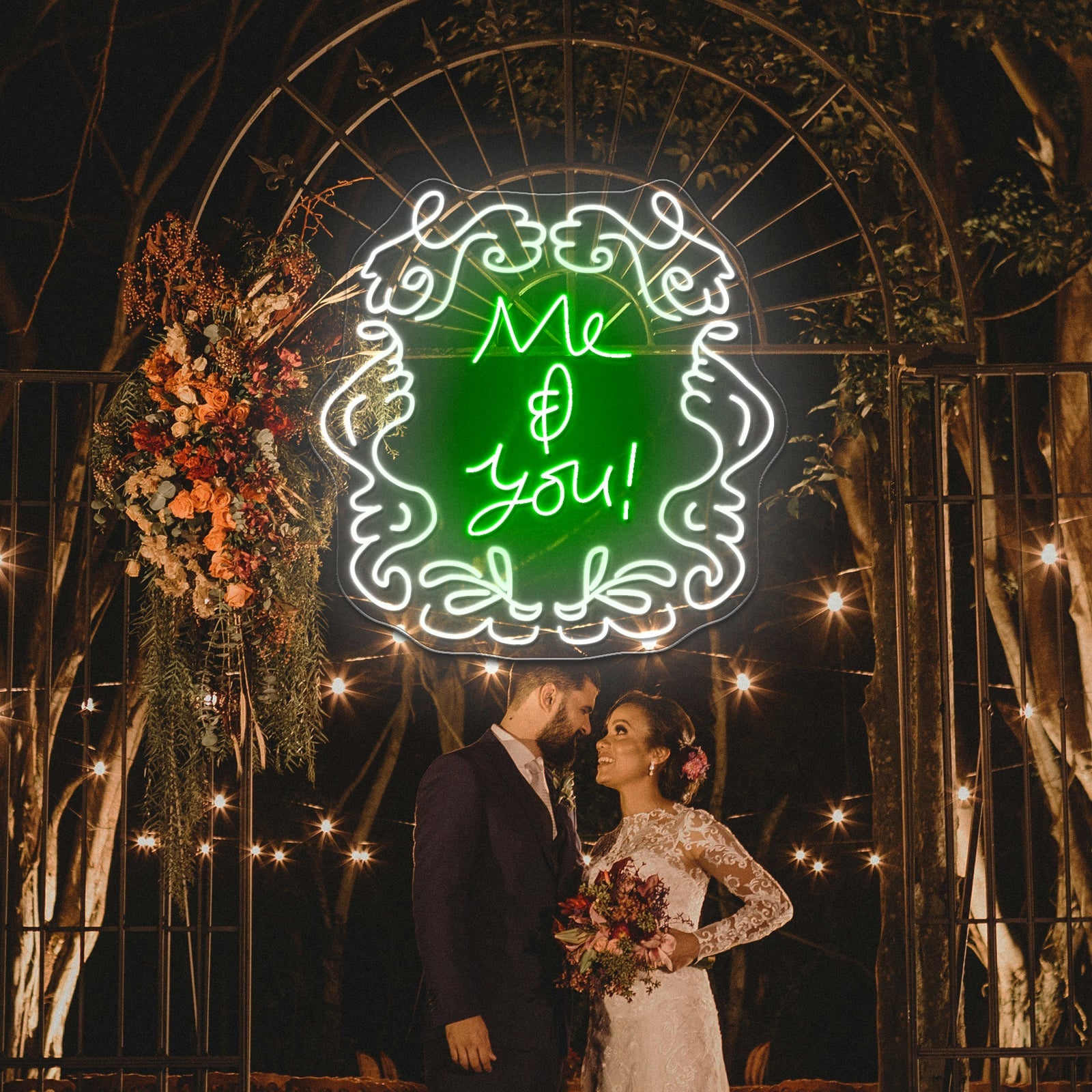 Me And You Artistic Neon Signs Wall Art Led Signs - Shineneon
