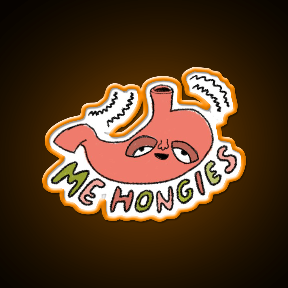 Me Hongies Snack Food Led Neon Sign Rgb Color - Shineneon