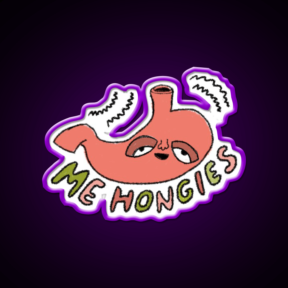 Me Hongies Snack Food Led Neon Sign Rgb Color - Shineneon