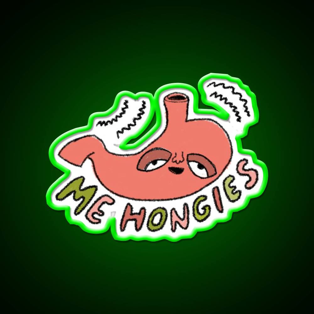 Me Hongies Snack Food Led Neon Sign Rgb Color - Shineneon