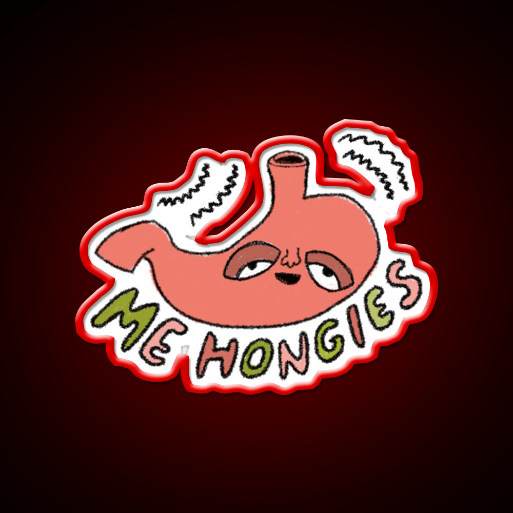 Me Hongies Snack Food Led Neon Sign Rgb Color - Shineneon