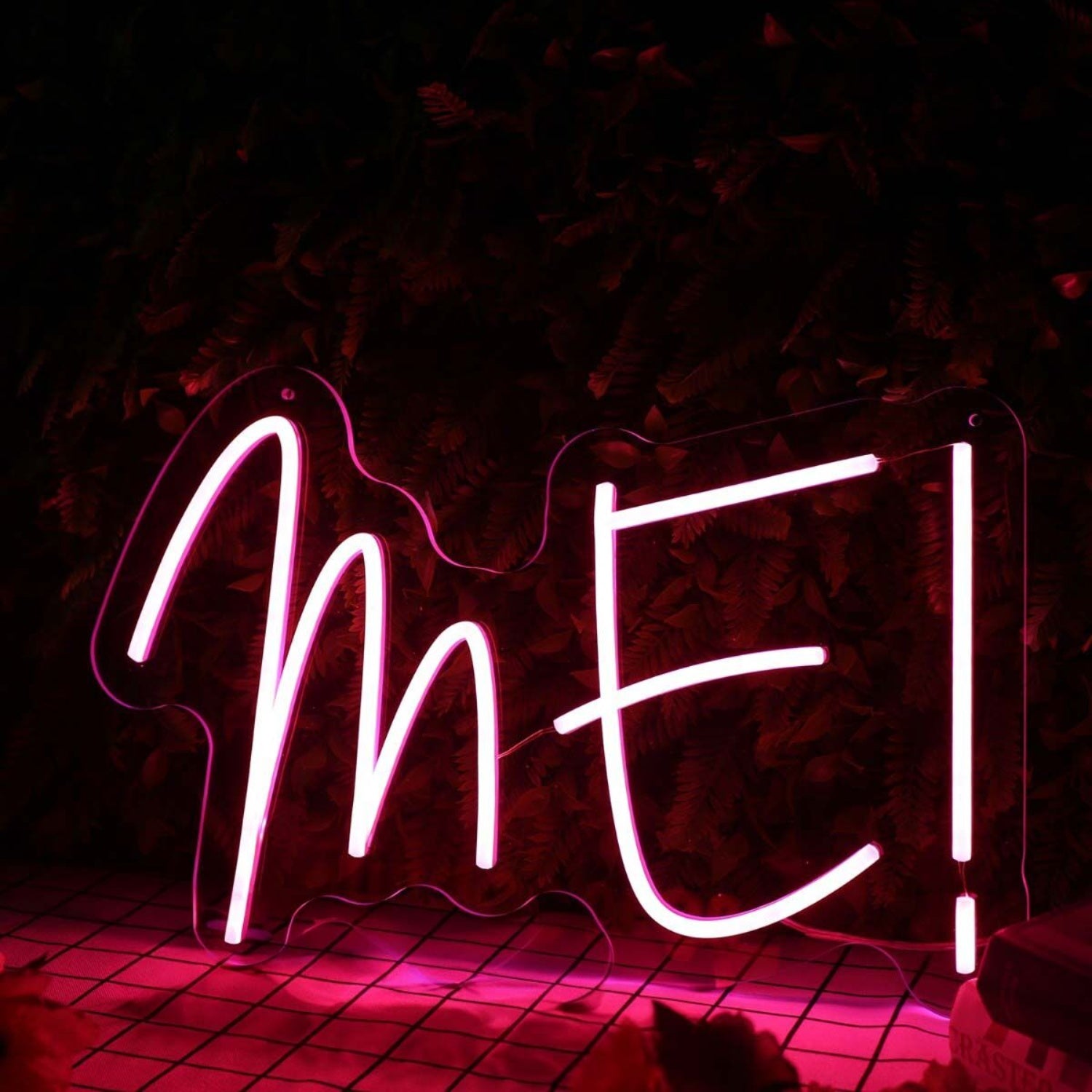 Me Red Custom Led Neon Sign - Shineneon