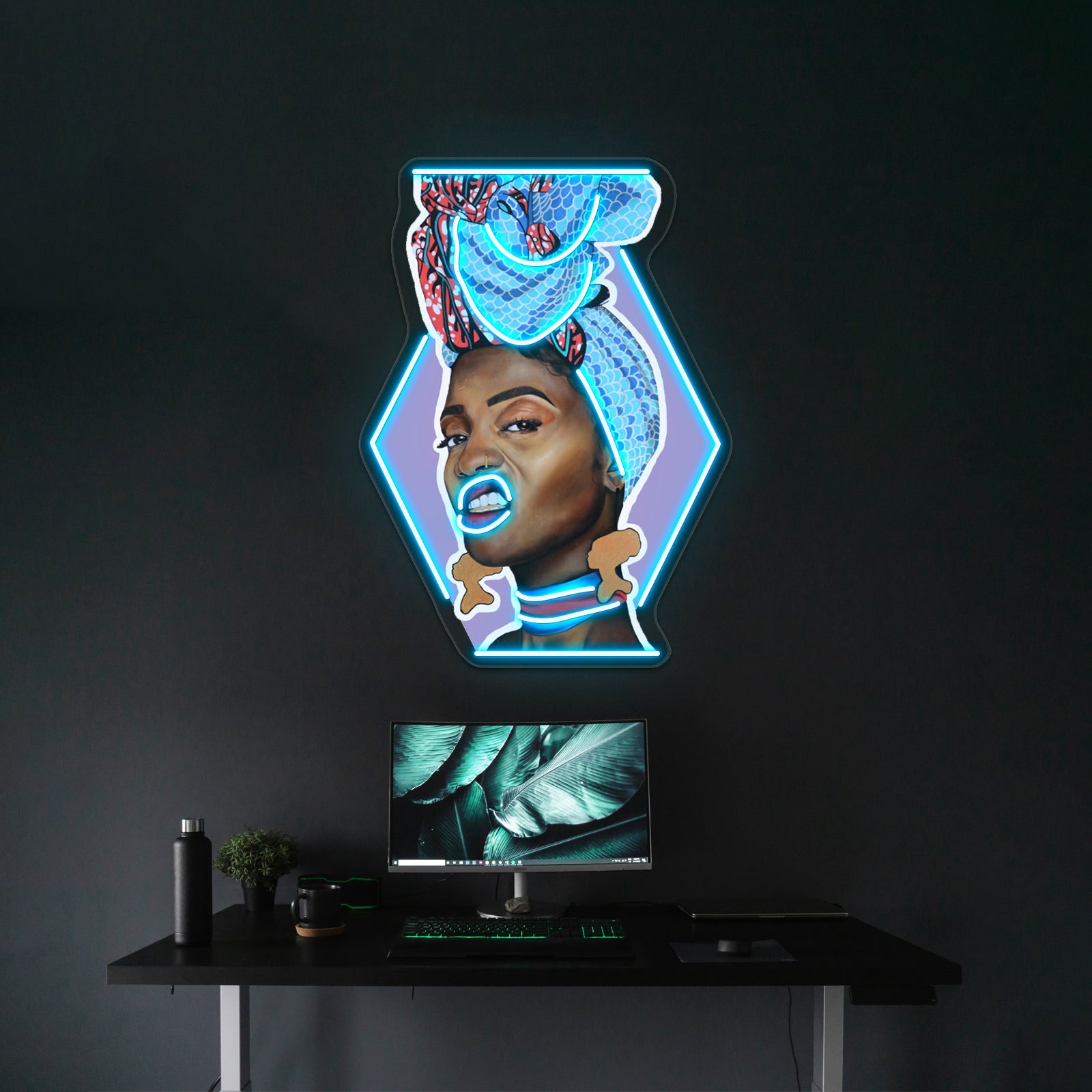 Mean Muggin 2 Wall Artwork Neon Signs | Shineneon