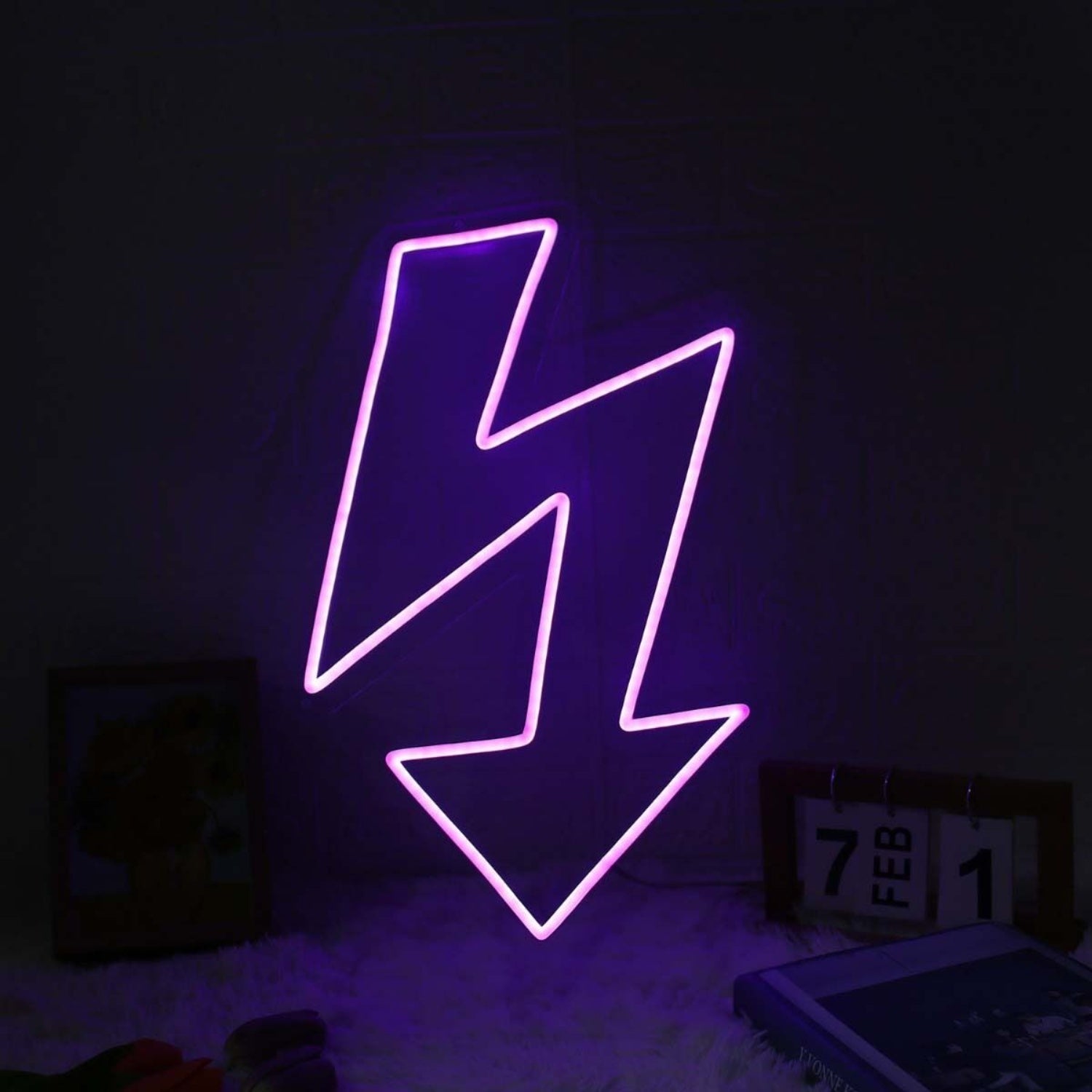 Meandering Arrow Pink Led Neon Sign | Shineneon