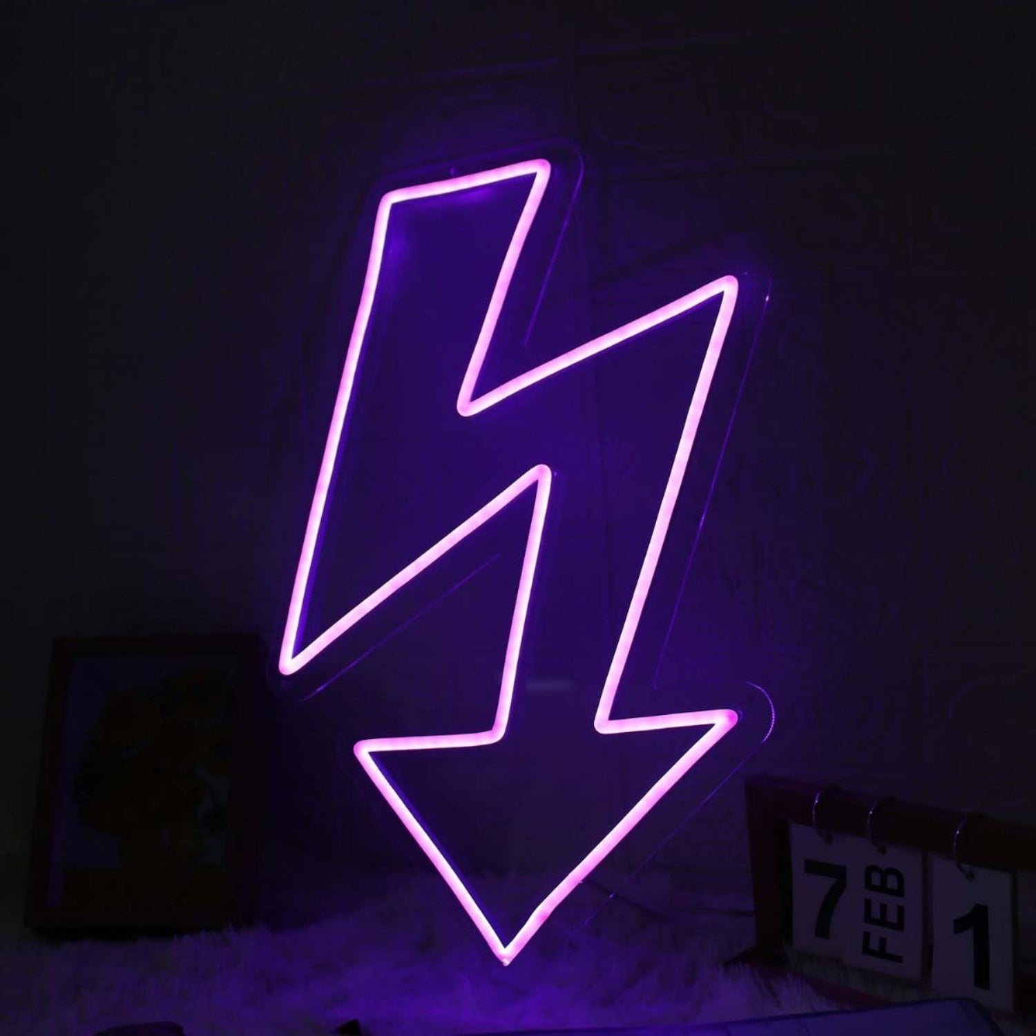Meandering Arrow Pink Led Neon Sign | Shineneon