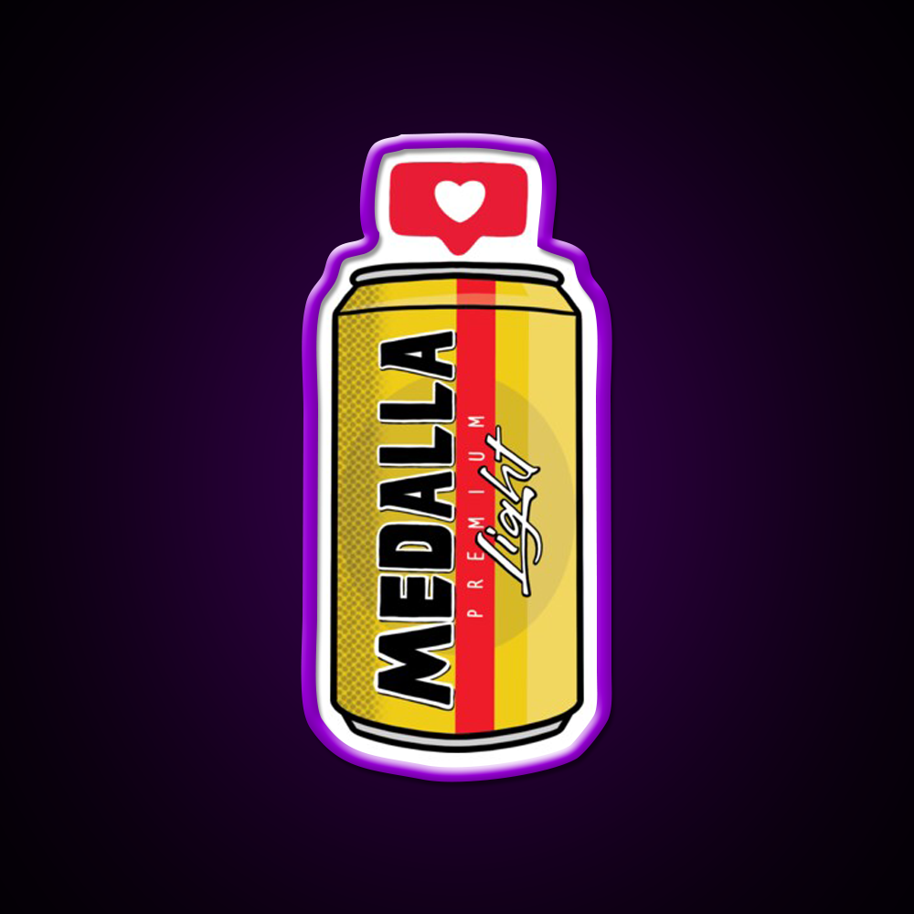 Medalla Light Beer Bar Decor Led Neon Sign Rgb Color - LED neon sign view 9