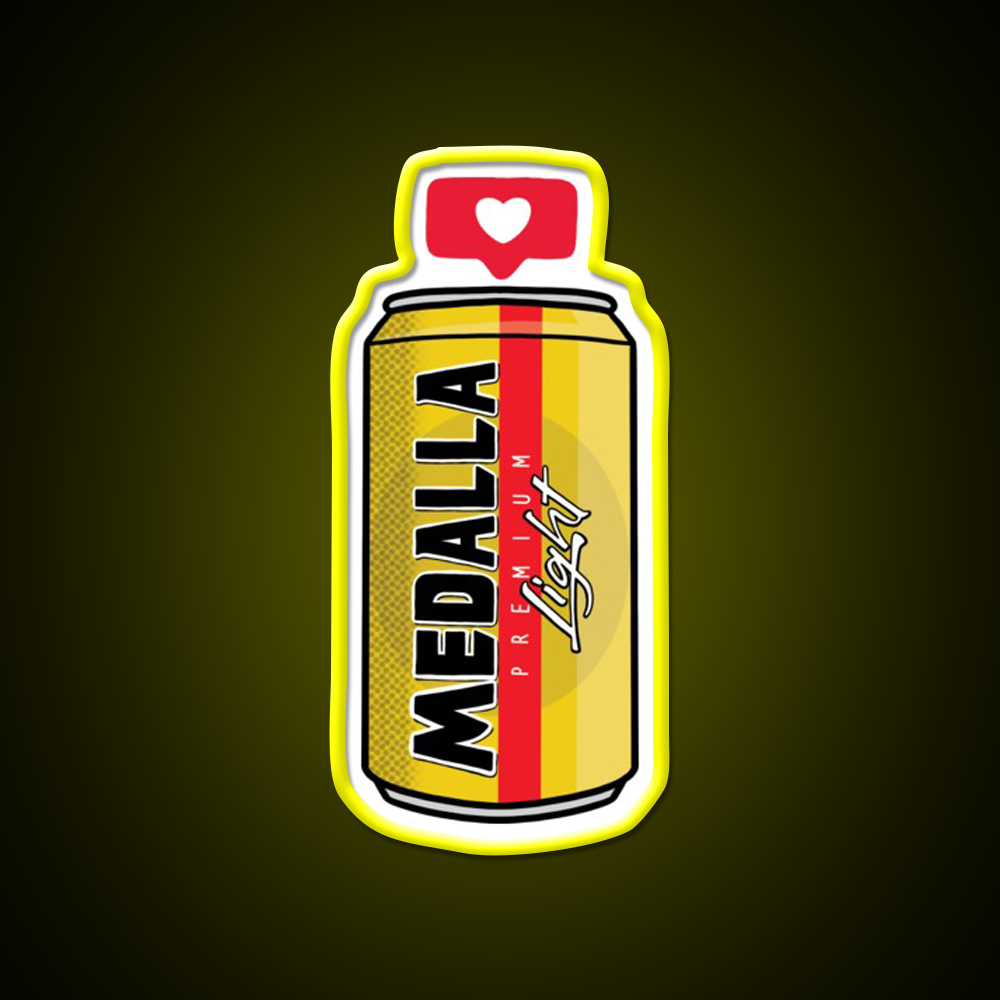 Medalla Light Beer Bar Decor Led Neon Sign Rgb Color - LED neon sign view 7