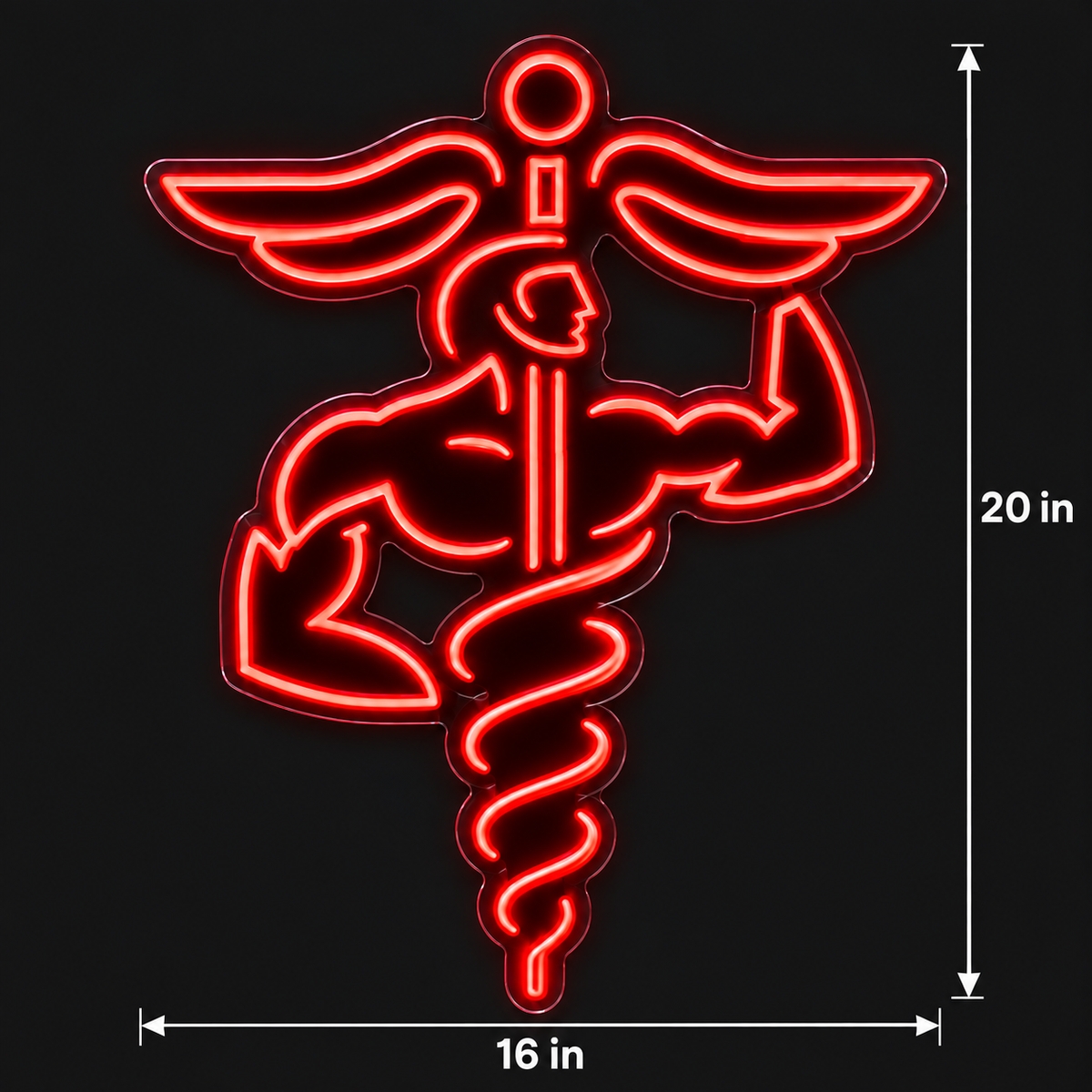 Medical Emblem Custom LED Neon Sign RGB | bc6f7546819c0c2bca75754faf19c50a9f5c041518ce7e43626139d119f4b40f | dimensions