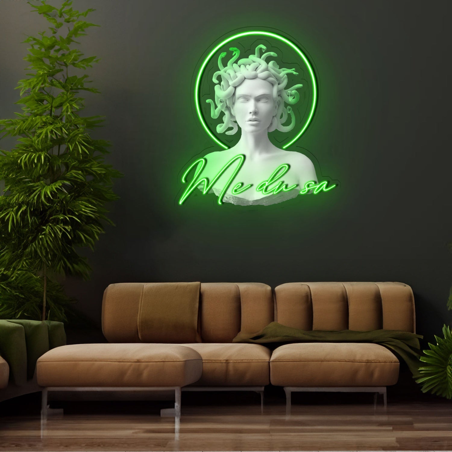 Medusa Head Bust Led Neon Sign X Acrylic Artwork - Shineneon