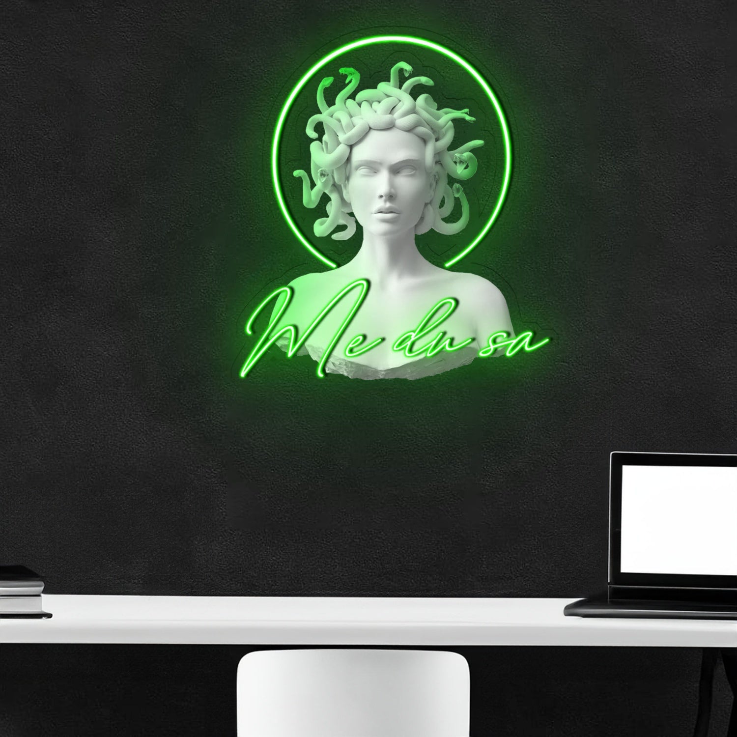 Medusa Head Bust Led Neon Sign X Acrylic Artwork | Shineneon