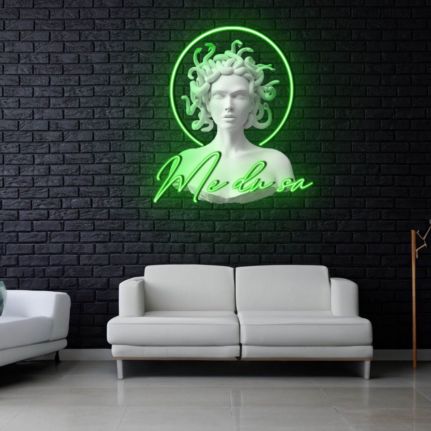 Medusa Head Bust Led Neon Sign X Acrylic Artwork - Shineneon
