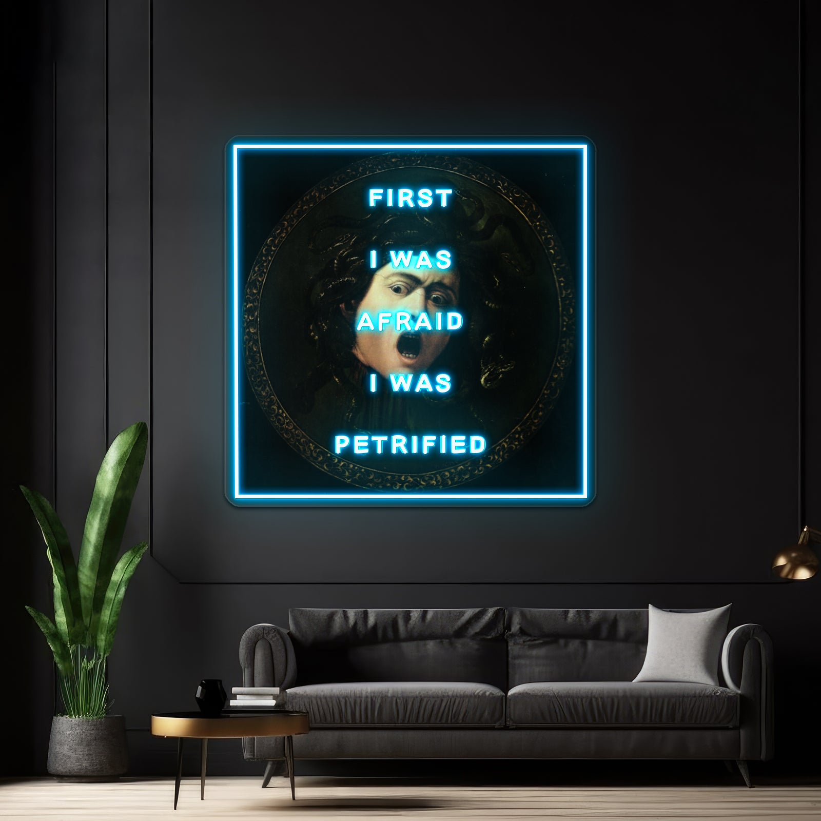 Meh Sloth Artwork Anime Neon Sign