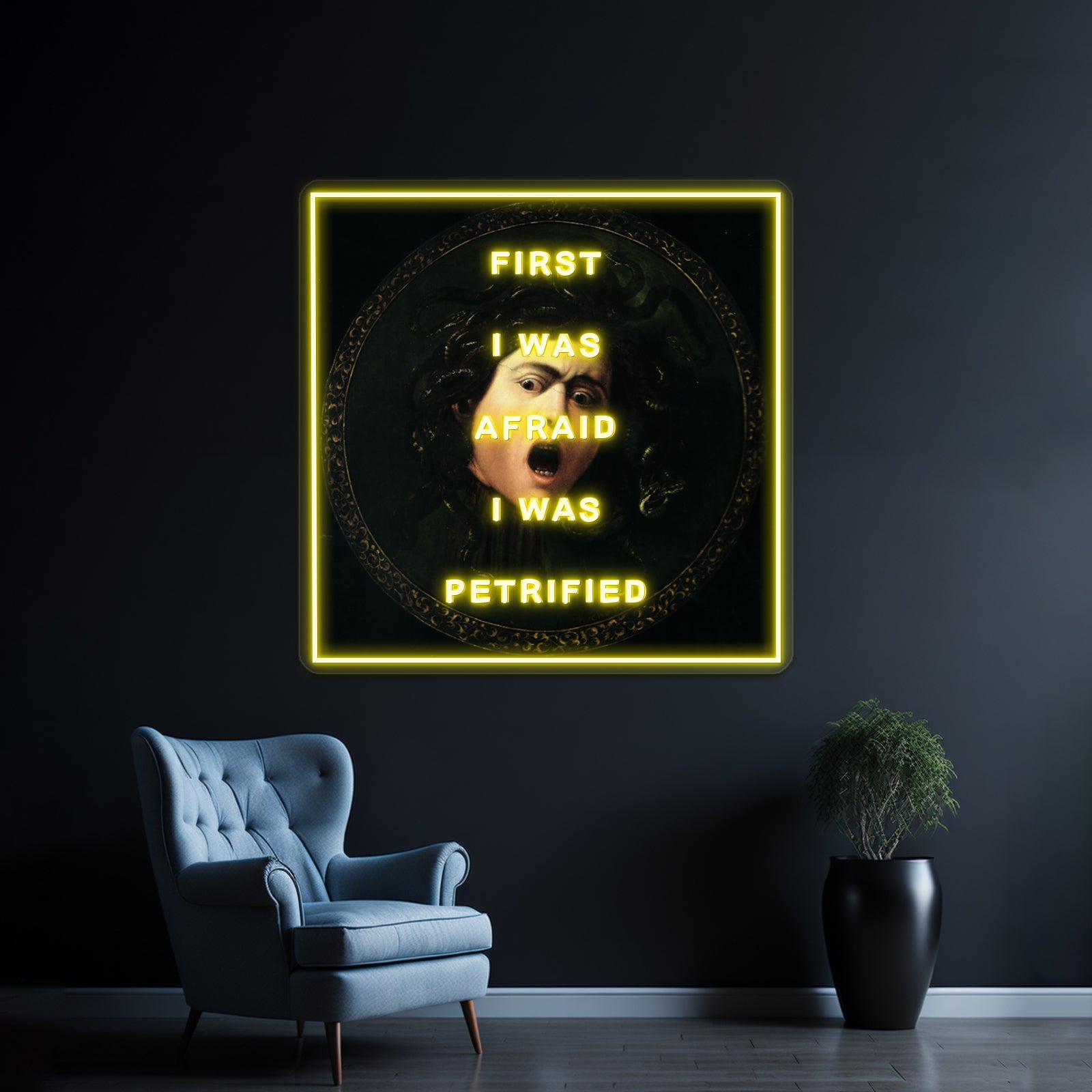 Meh Sloth Artwork Anime Neon Sign