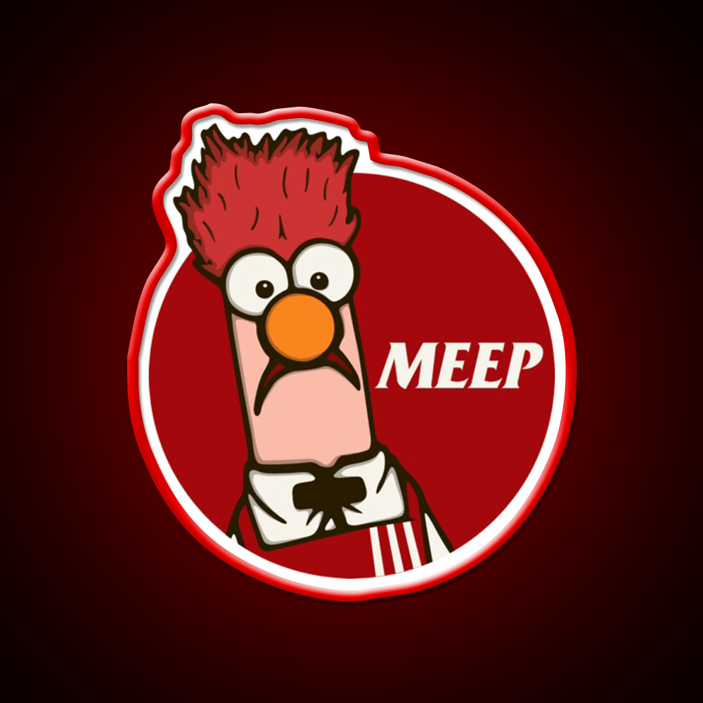 Meep Fast Food Led Neon Sign For Burger Place Rgb Color - Shineneon