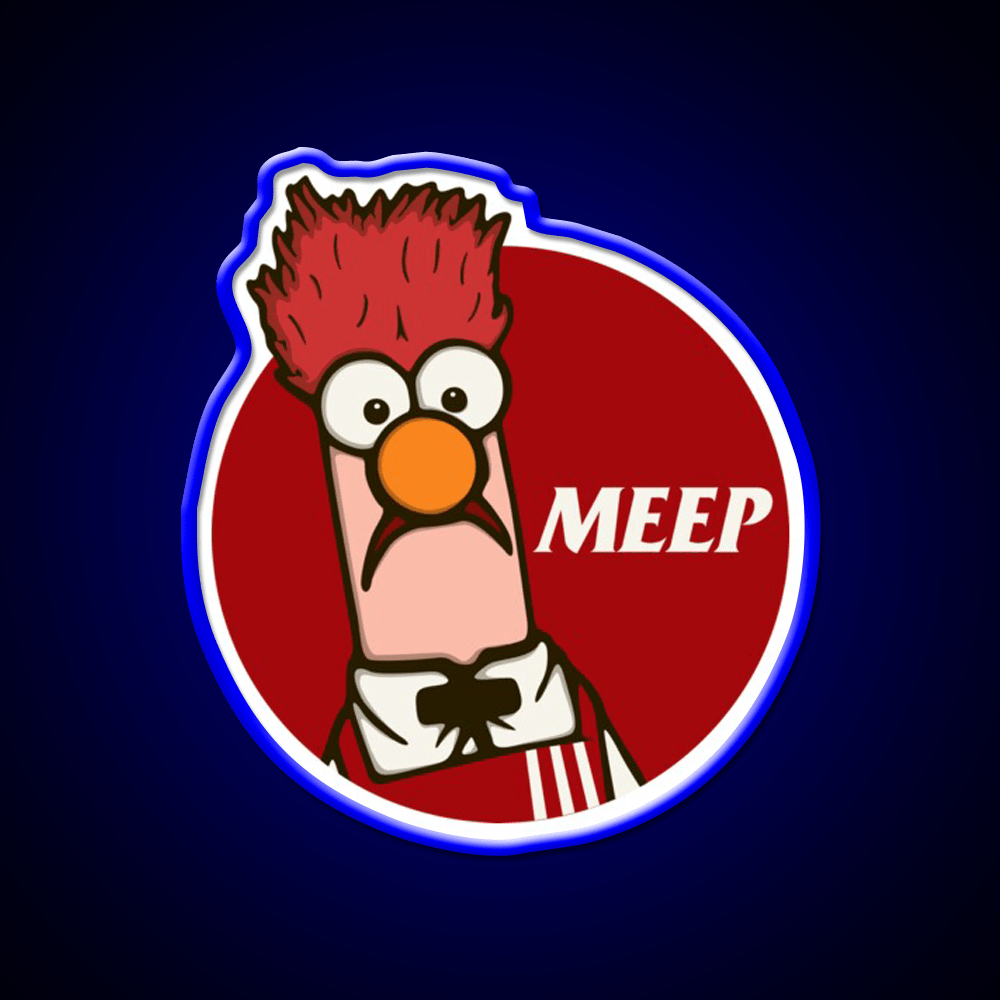 Meep Fast Food Led Neon Sign For Burger Place Rgb Color - Shineneon