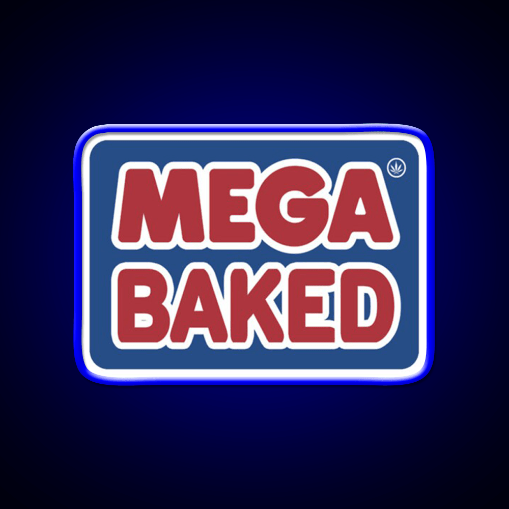 Mega Baked Hemp Inspired Green Leaf Led Neon Sign Rgb Color - Shineneon