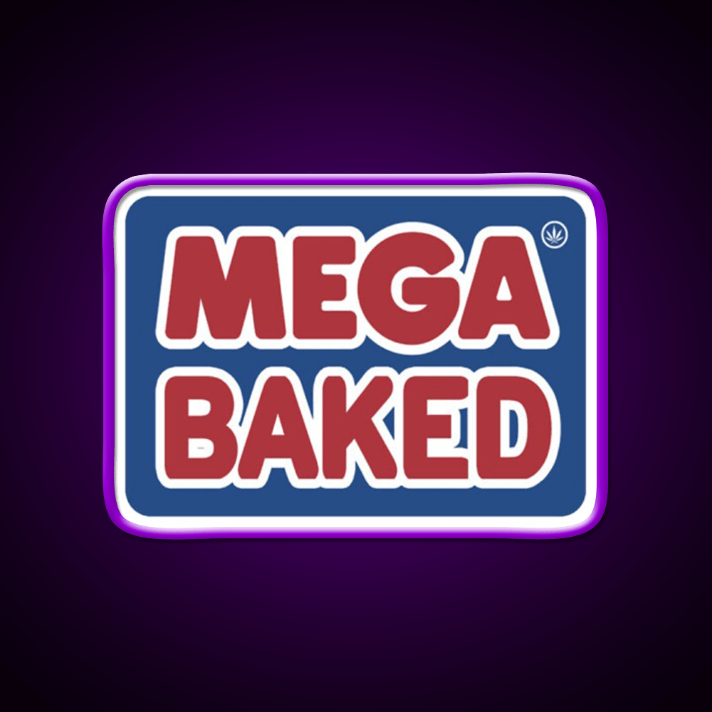 Mega Baked Hemp Inspired Green Leaf Led Neon Sign Rgb Color - Shineneon