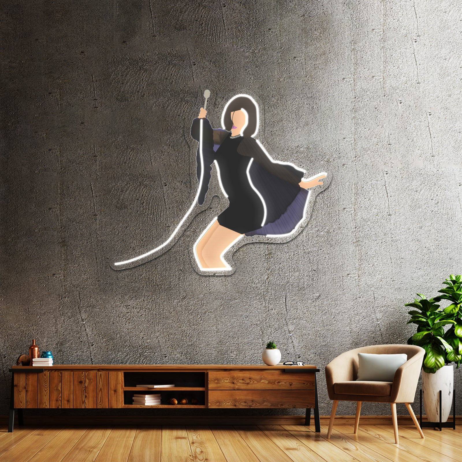 Megan Draper Mad Men Artwork Neon Wall Signs | Shineneon