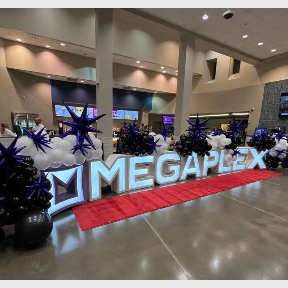 Megaplex 3D Frontlit Channel Letters Led Light Sign