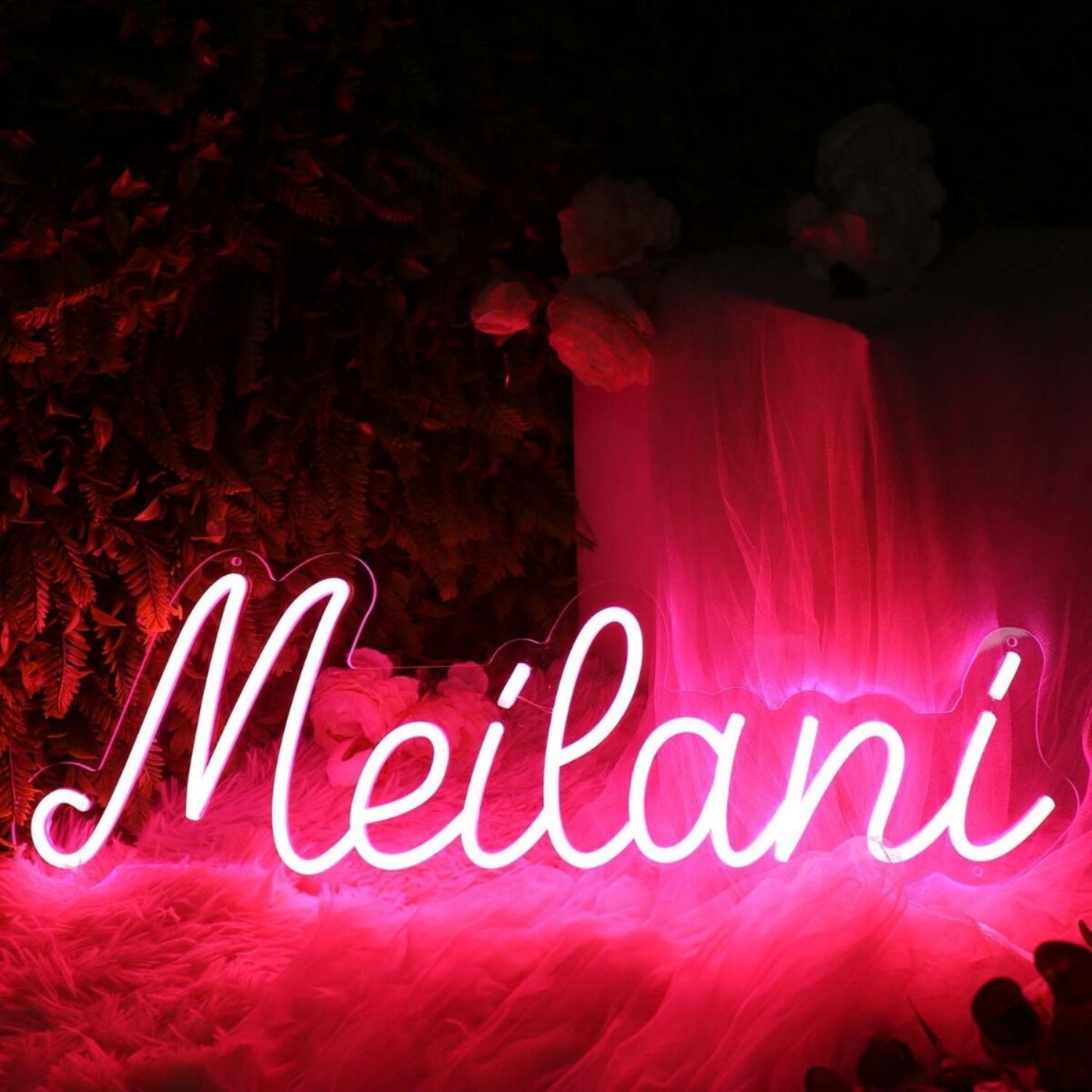 Meilani Red Led Neon Sign - Shineneon