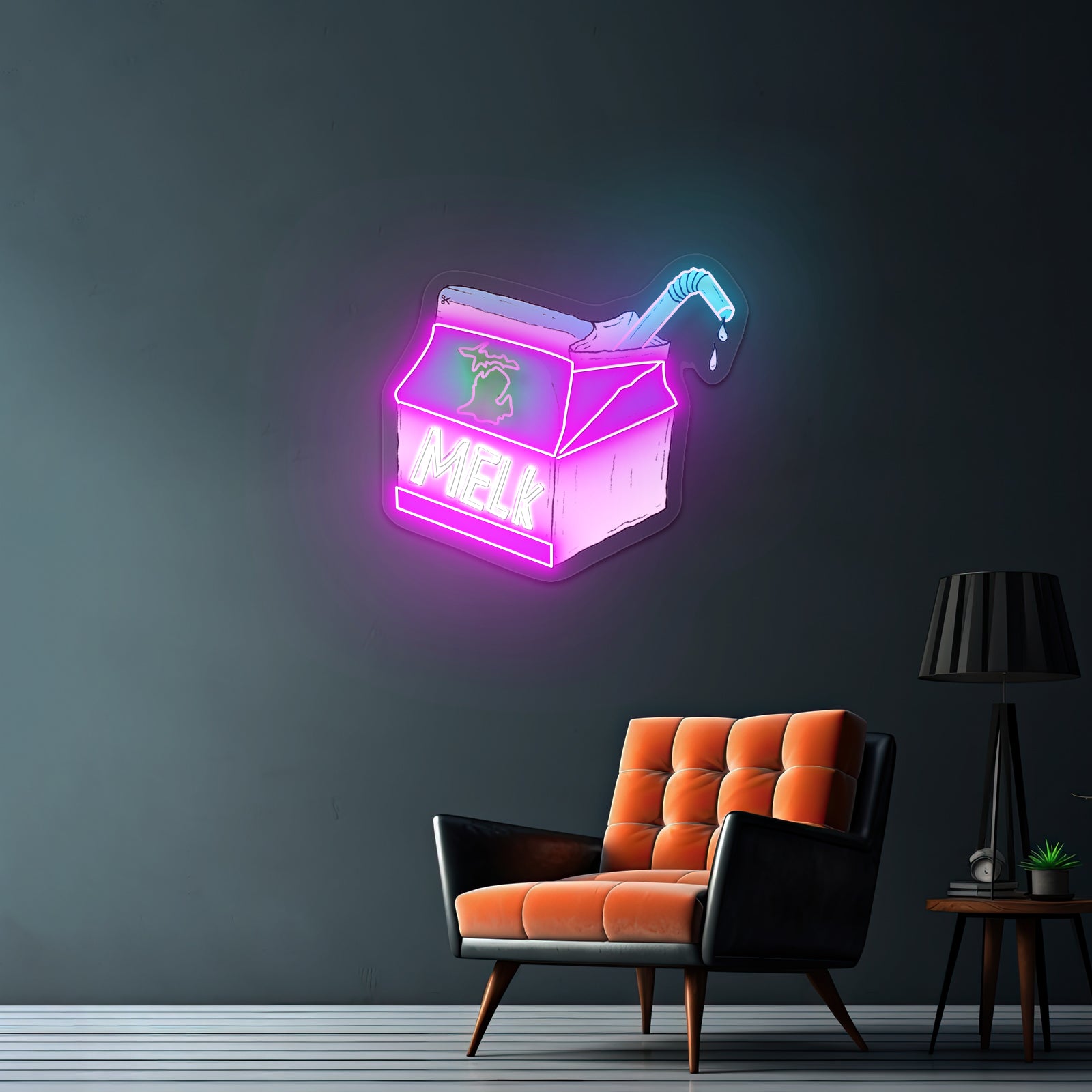 Mental Health Matters Head Heart Artwork Neon Sign Artwork For Sale