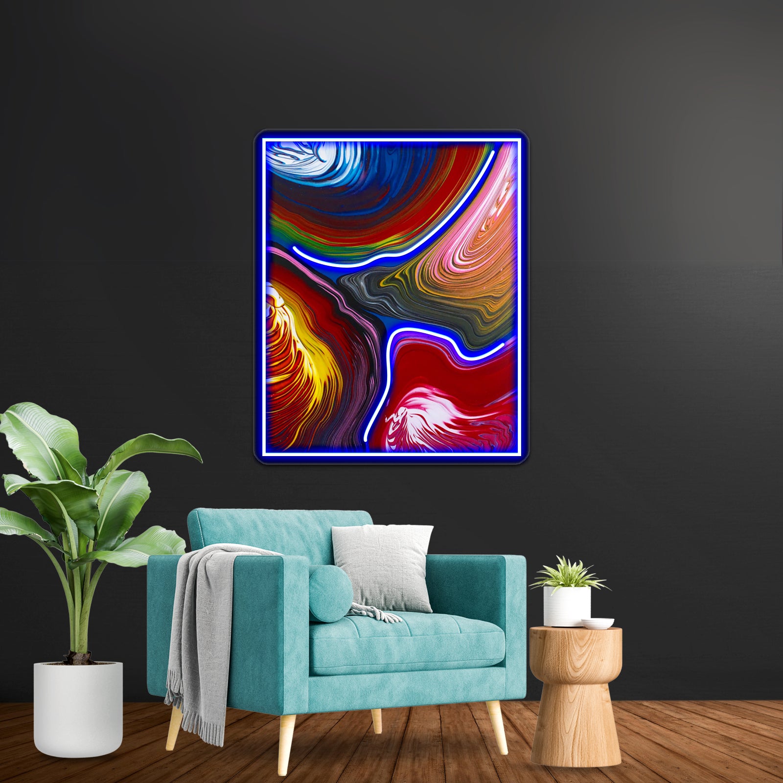 Melt Down Down Town Wall Artwork Neon Signs | Shineneon