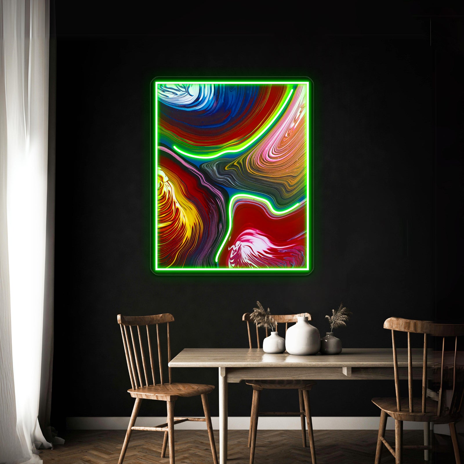 Melt Down Down Town Wall Artwork Neon Signs | Shineneon