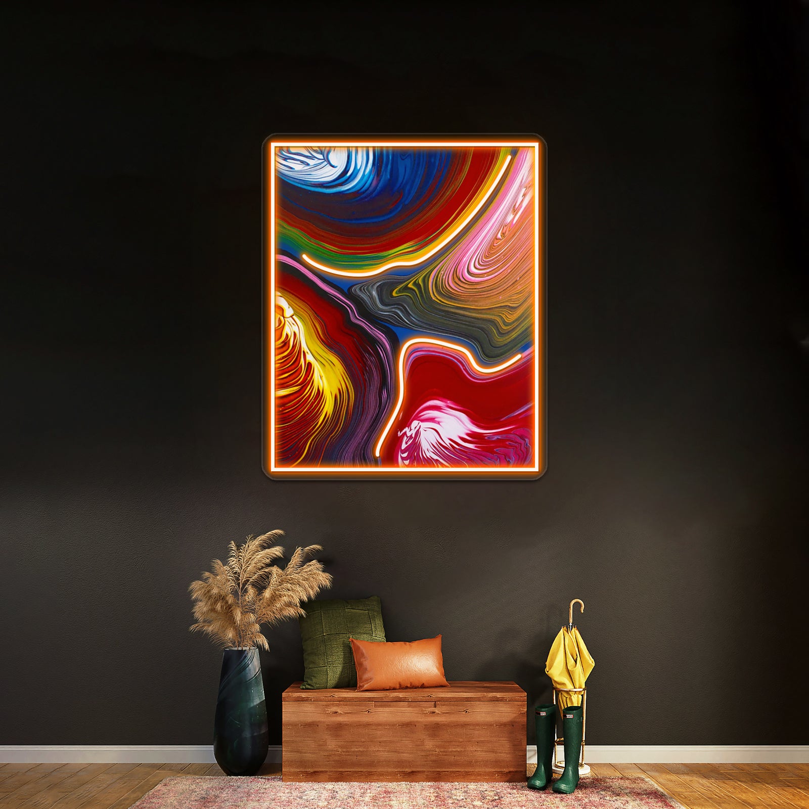 Melt Down Down Town Wall Artwork Neon Signs | Shineneon