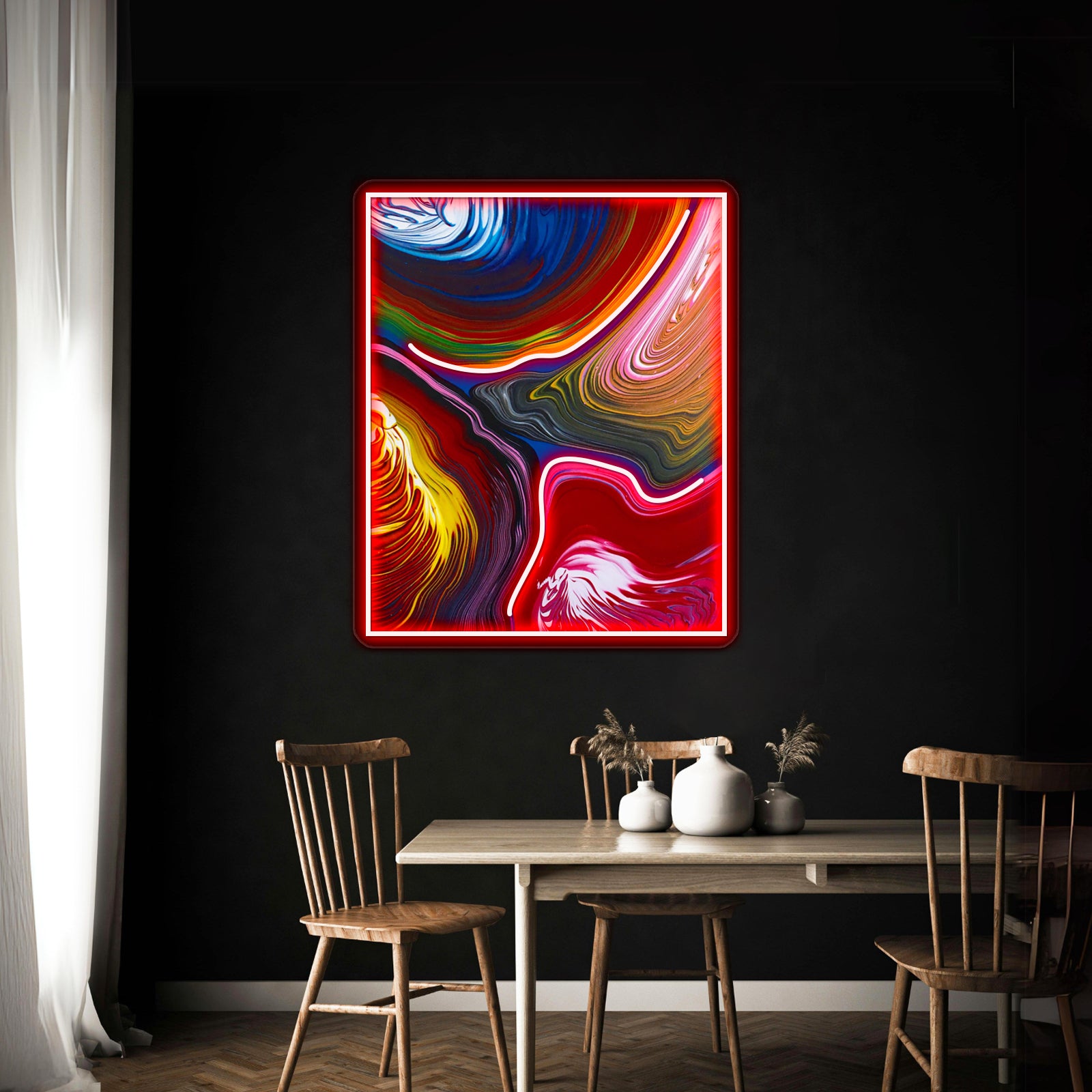 Melt Down Down Town Wall Artwork Neon Signs | Shineneon