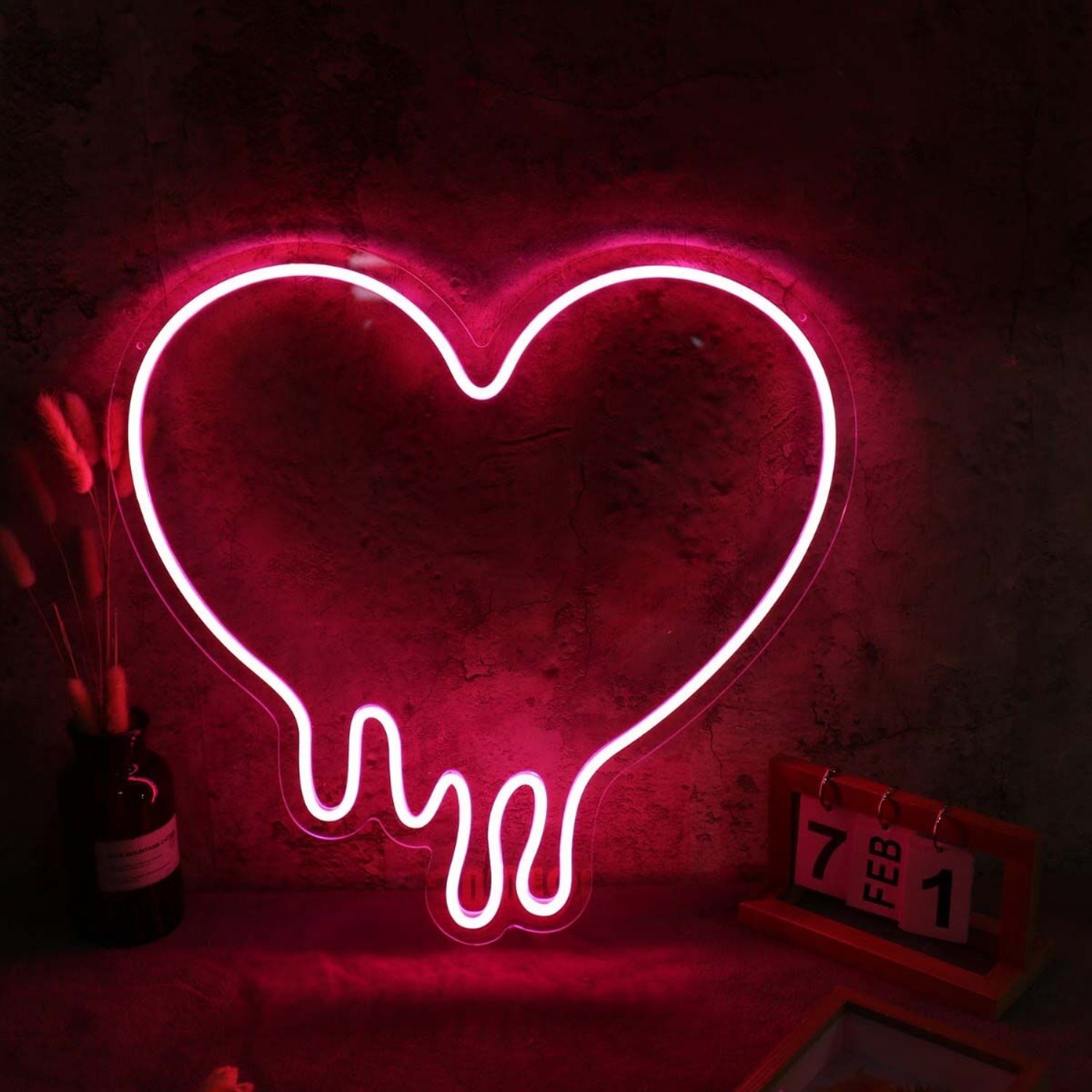 Melting Heart Led Neon Sign | Shineneon