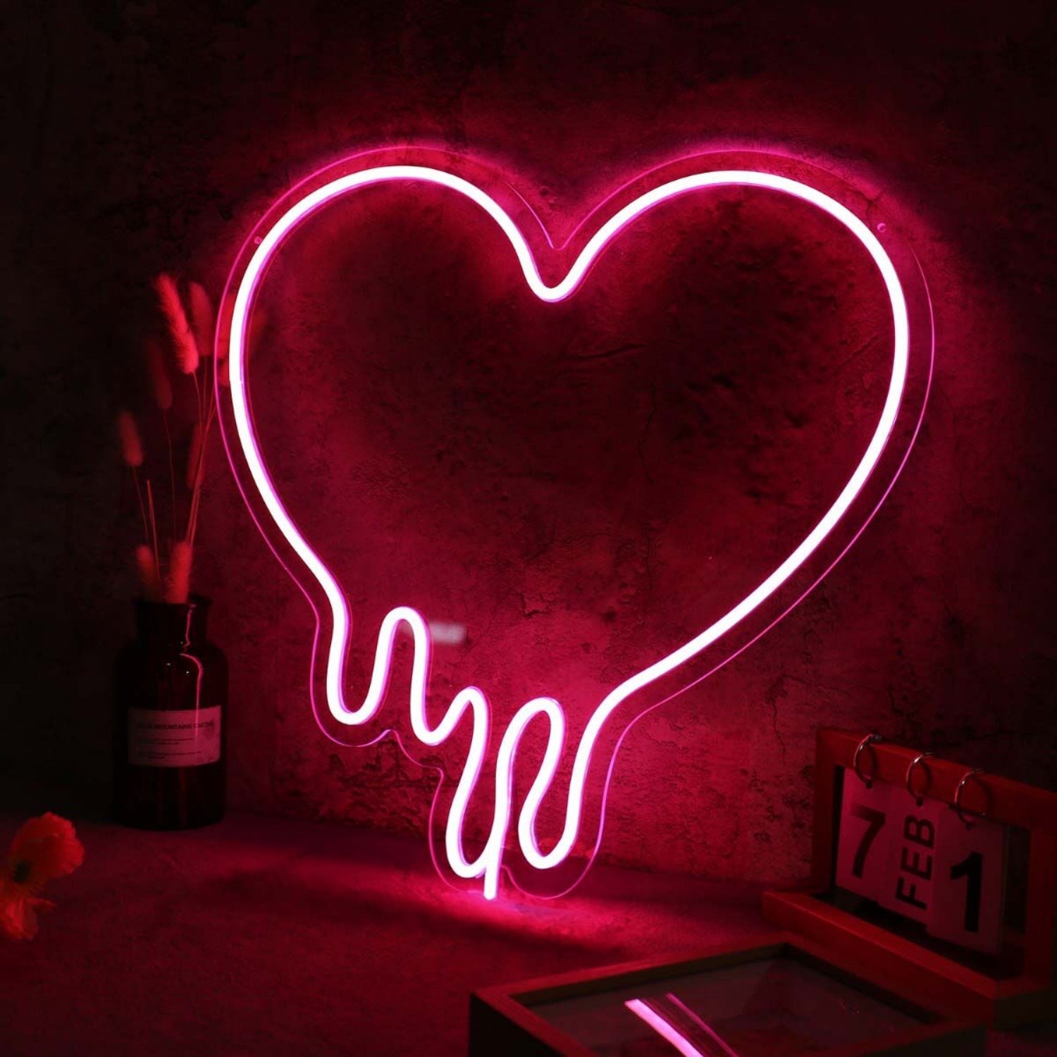 Melting Heart Led Neon Sign | Shineneon