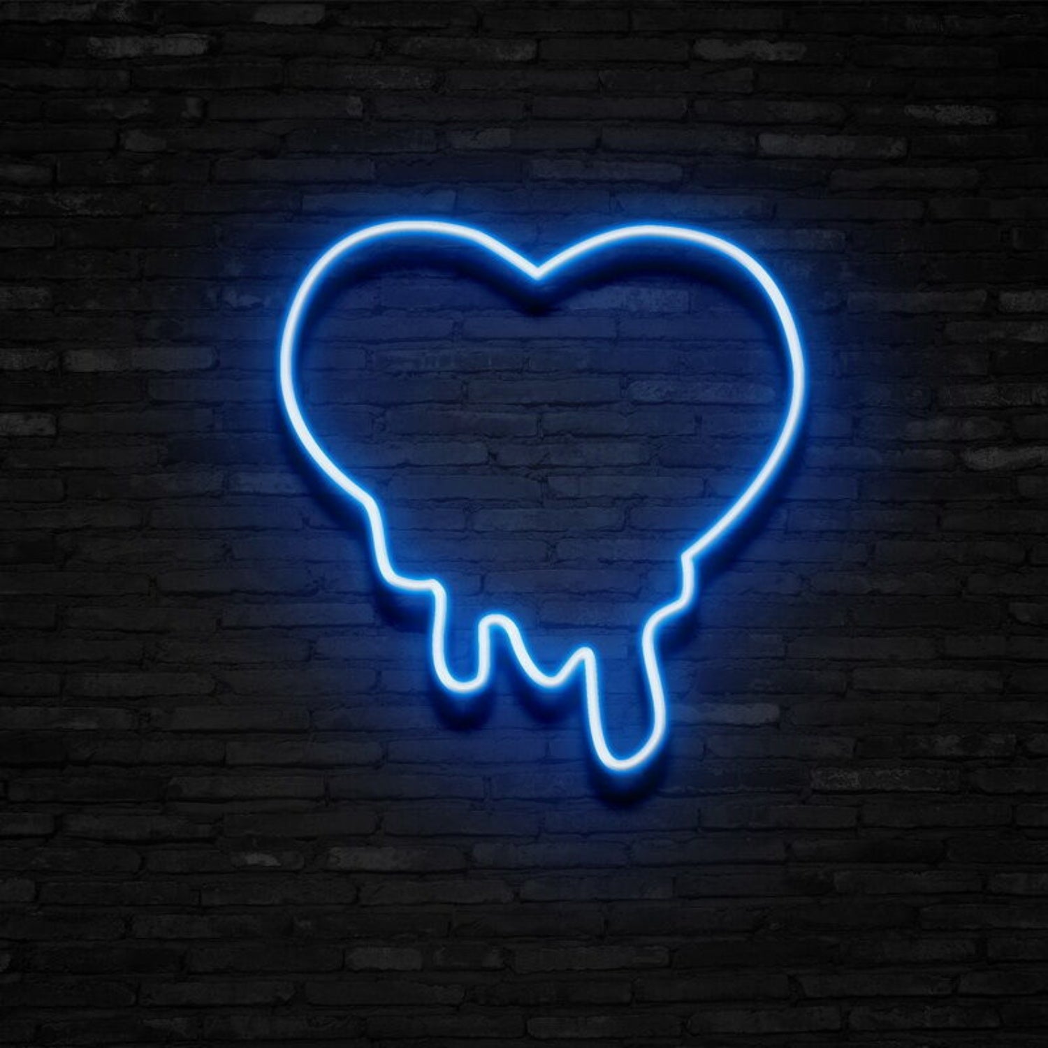 Melting Heart Neon Sign Add A Romantic And Whimsical Vibe | Shineneon