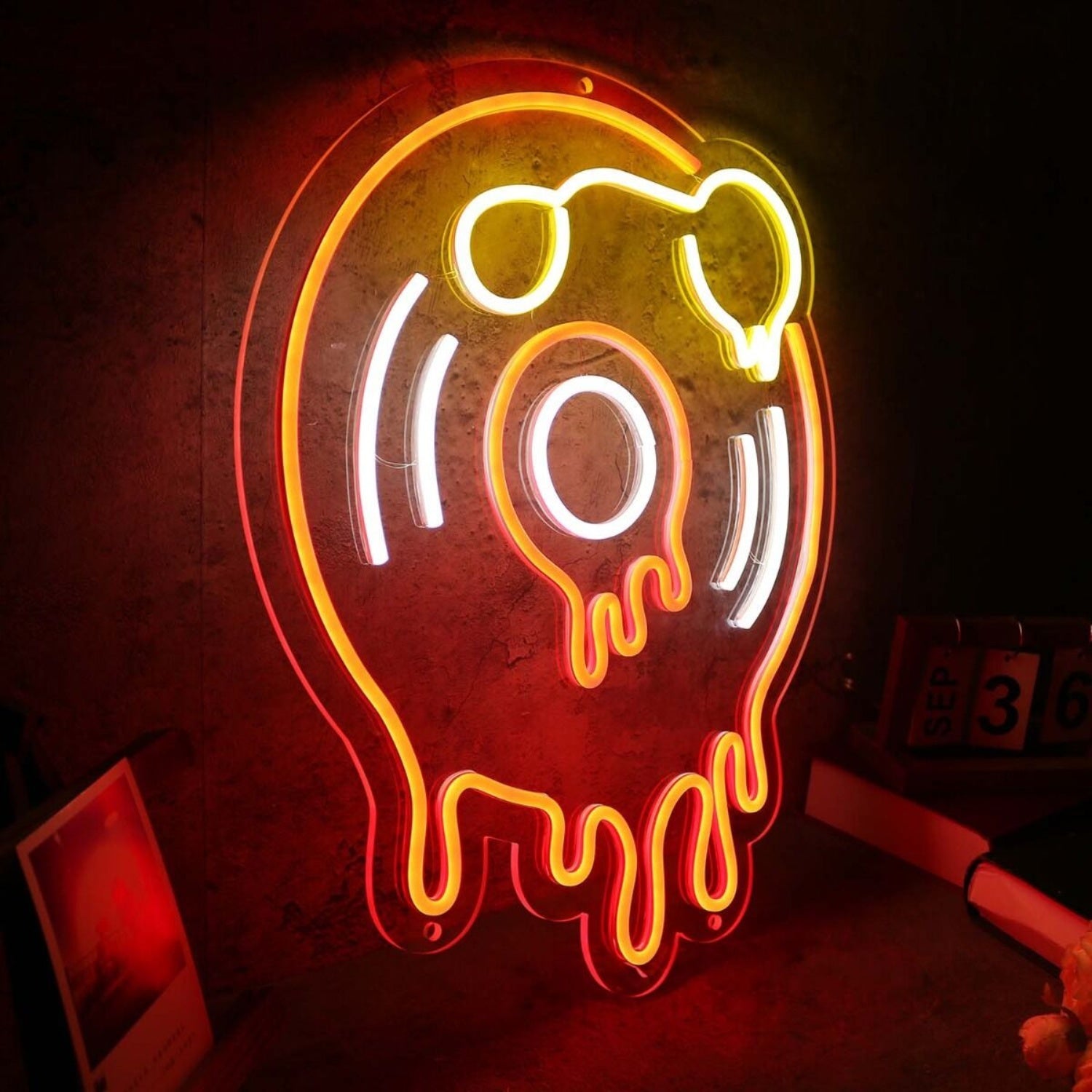 Melting Record Led Neon Sign | Shineneon