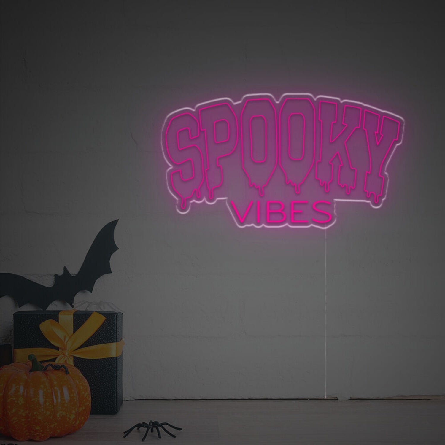 Melting Spooky Vibes Led Neon Sign | Shineneon
