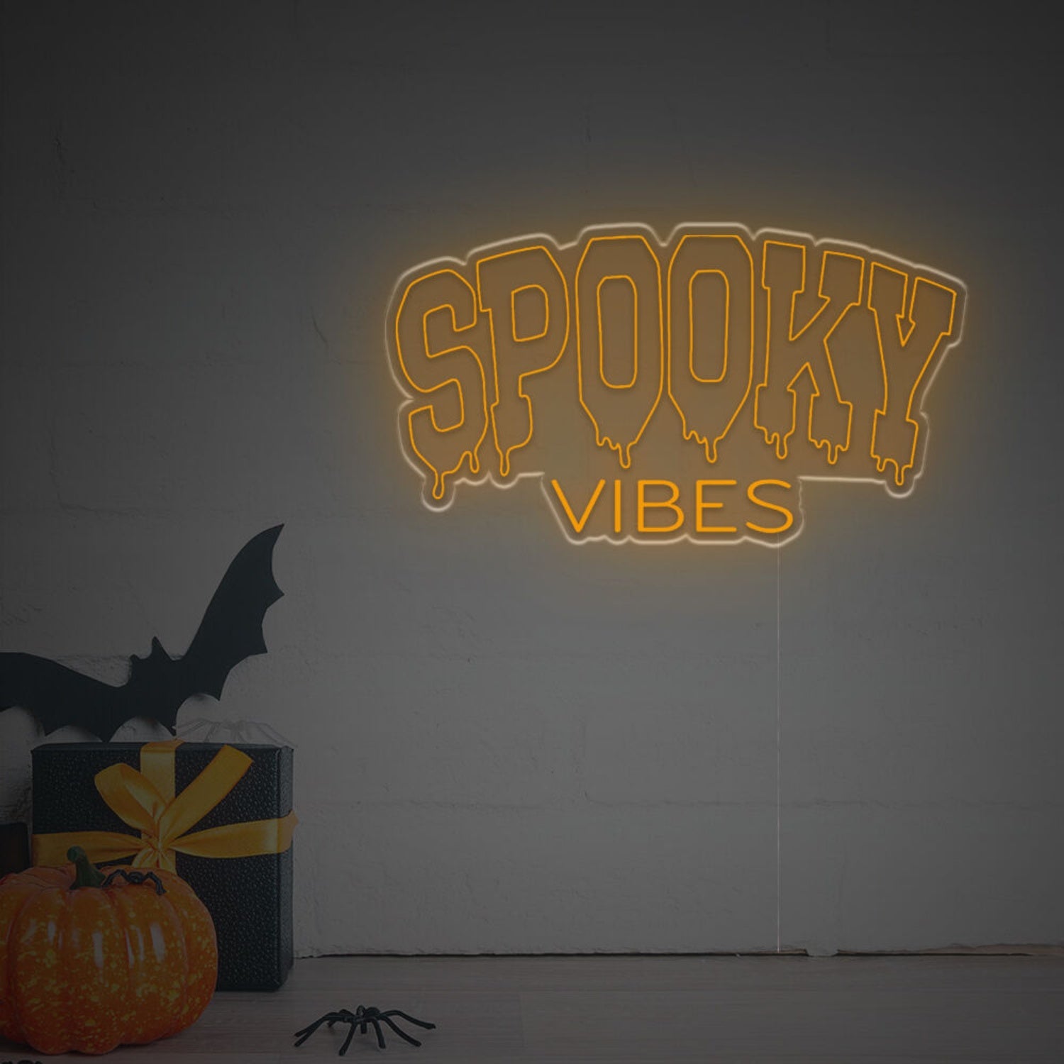 Melting Spooky Vibes Led Neon Sign | Shineneon
