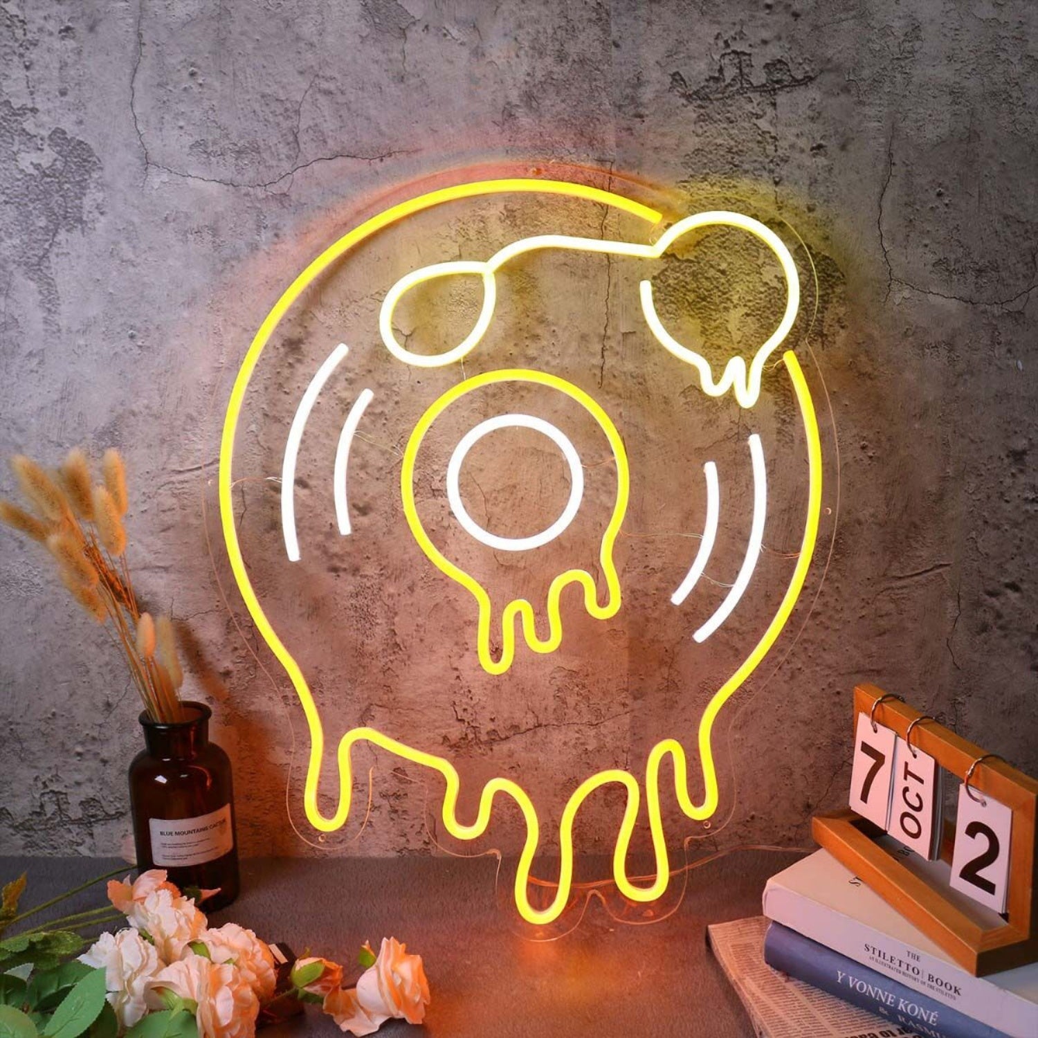 Melting Turntable Led Neon Sign | Shineneon