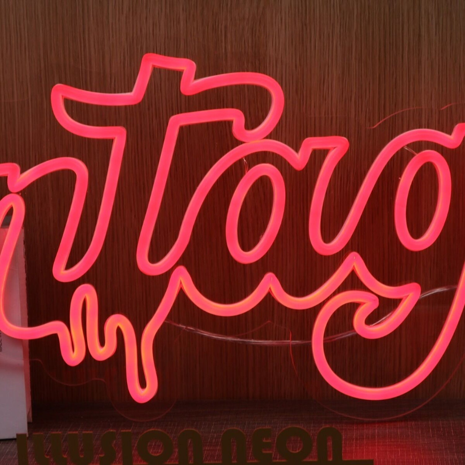 Melting Vintage Red Custom Led Neon Sign - Shineneon