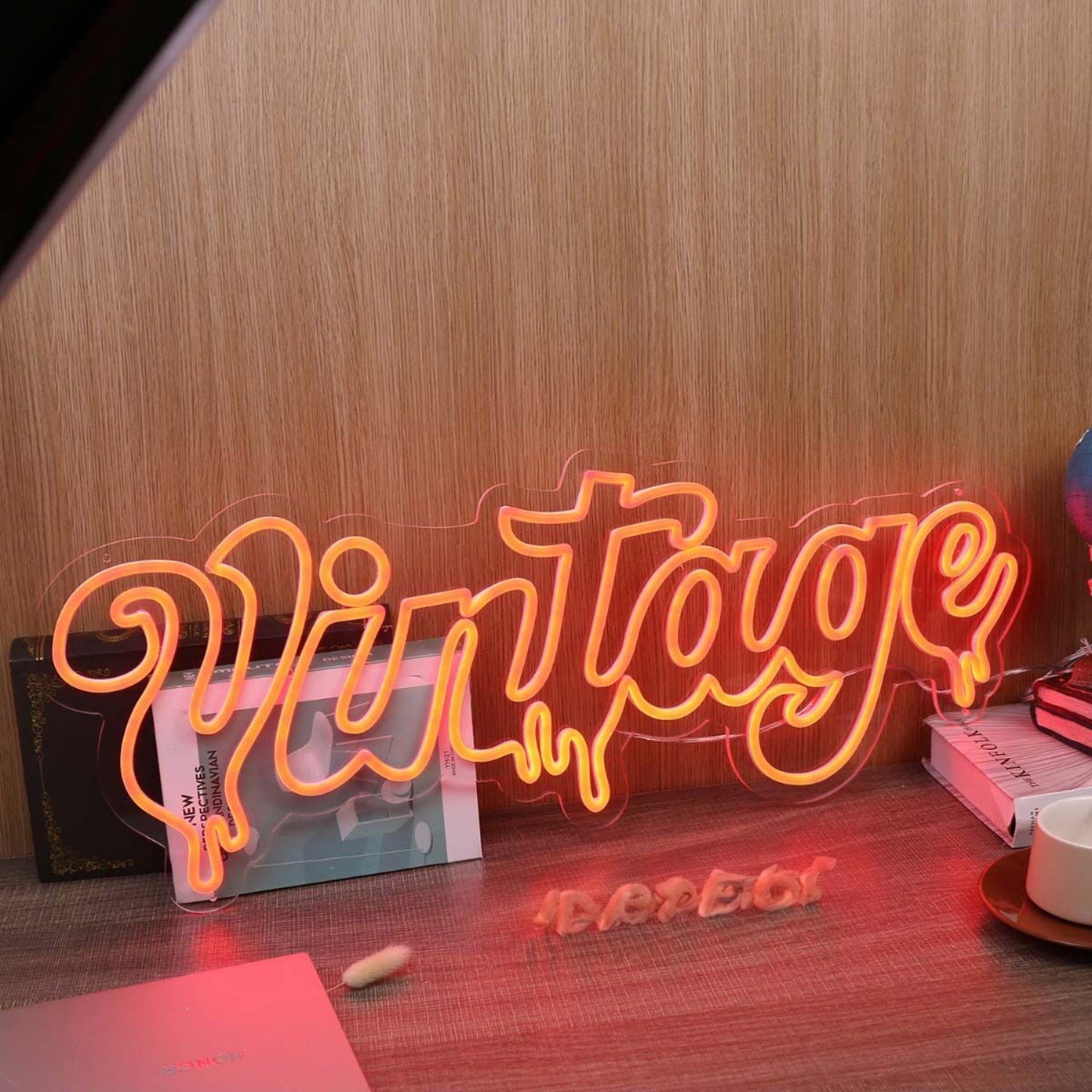 Melting Vintage Red Custom Led Neon Sign - Shineneon