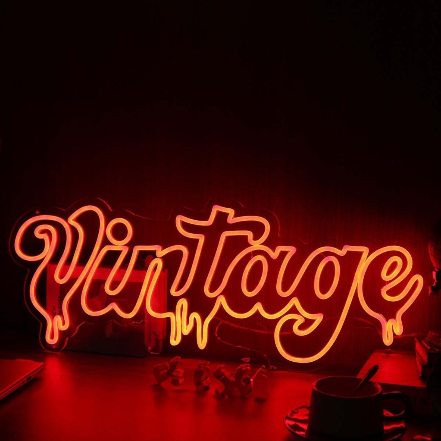 Melting Vintage Red Custom Led Neon Sign - Shineneon