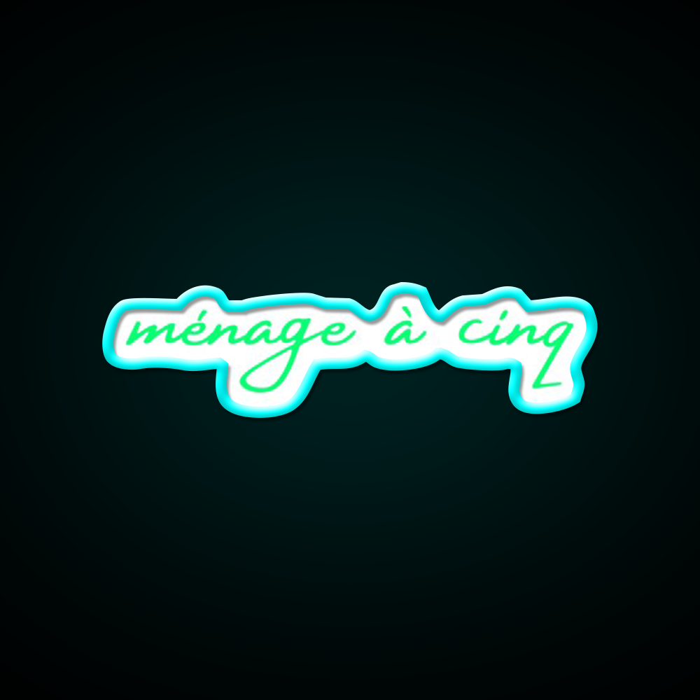 Menage A Cinq Man Cave Bar Led Neon Sign Rgb Color - Size and dimension reference
