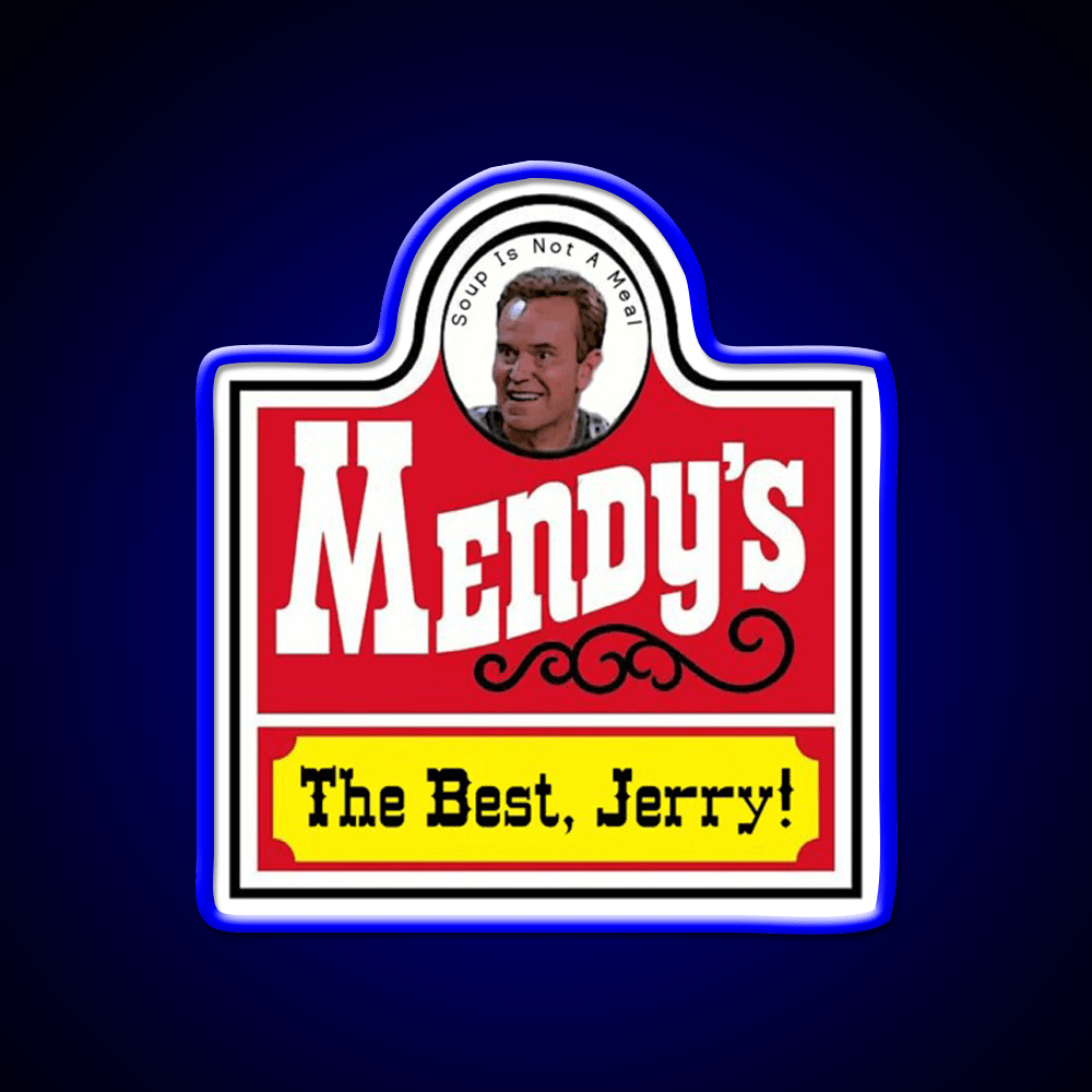 Mendys Fast Food Led Neon Sign For Burger Place Rgb Color - Shineneon