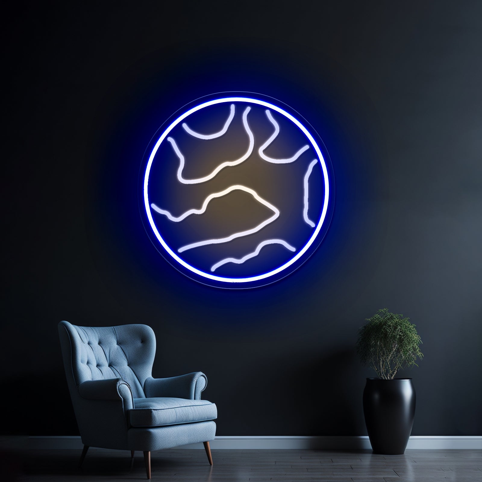 Merica Eagle Artwork Custom Led Signs