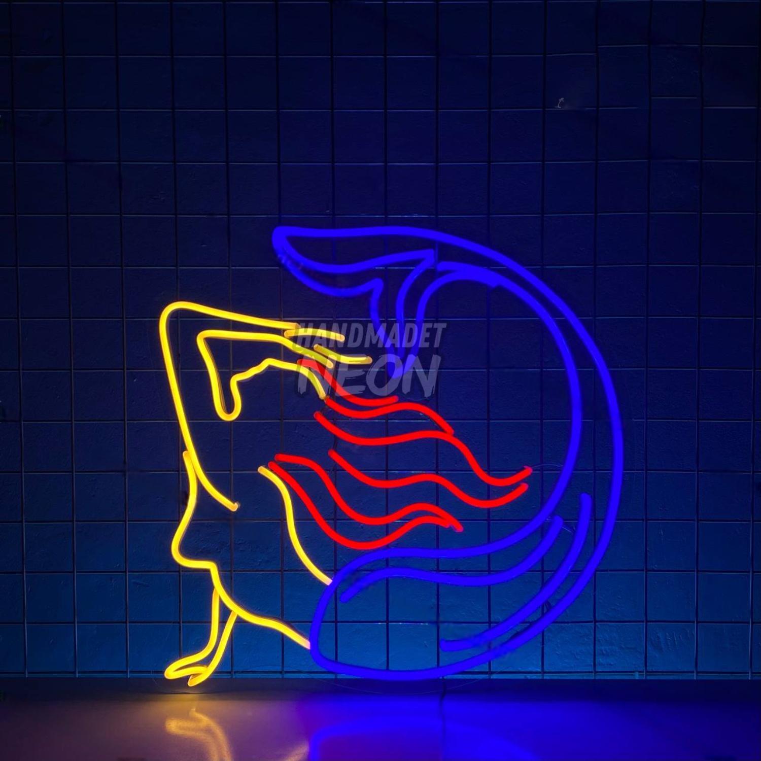 Mermaid Led Neon Sign Ocean Beach Wall Decor | Shineneon