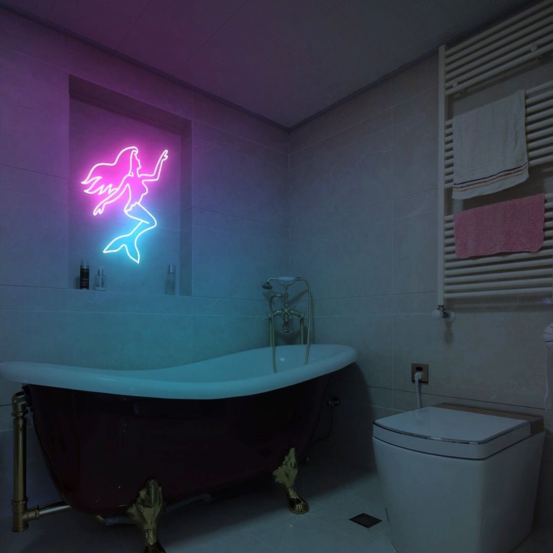 Mermaid Led Sign Business Neon Sign - Shineneon