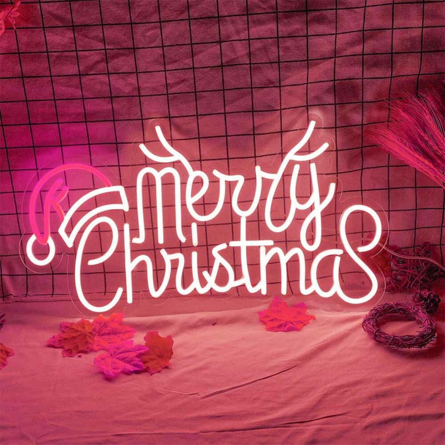 Merry Christmas Celebration Deco Neon Sign | Shineneon
