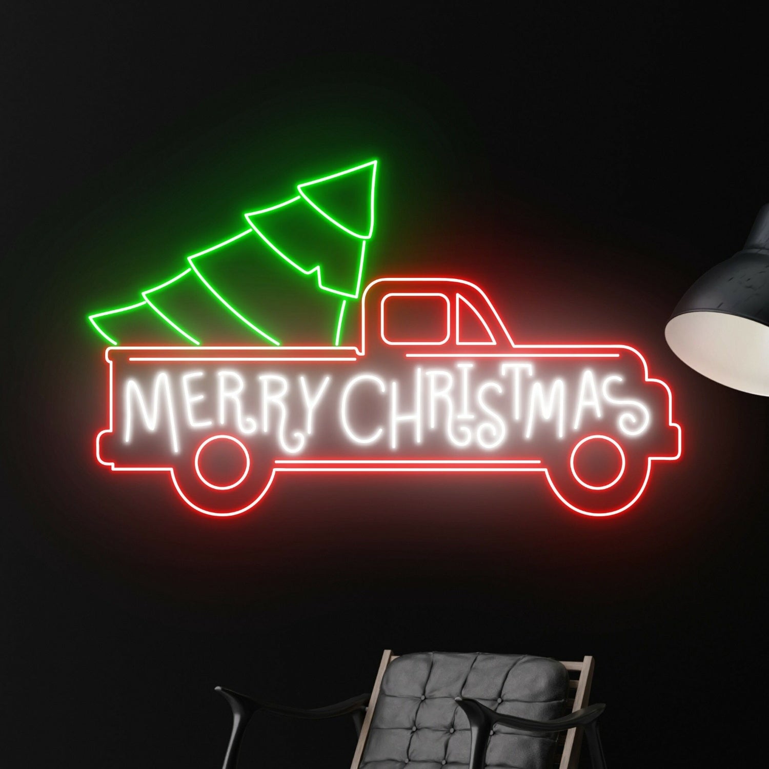 Merry Christmas Led Neon Sign Christmas Wall Decor | Shineneon