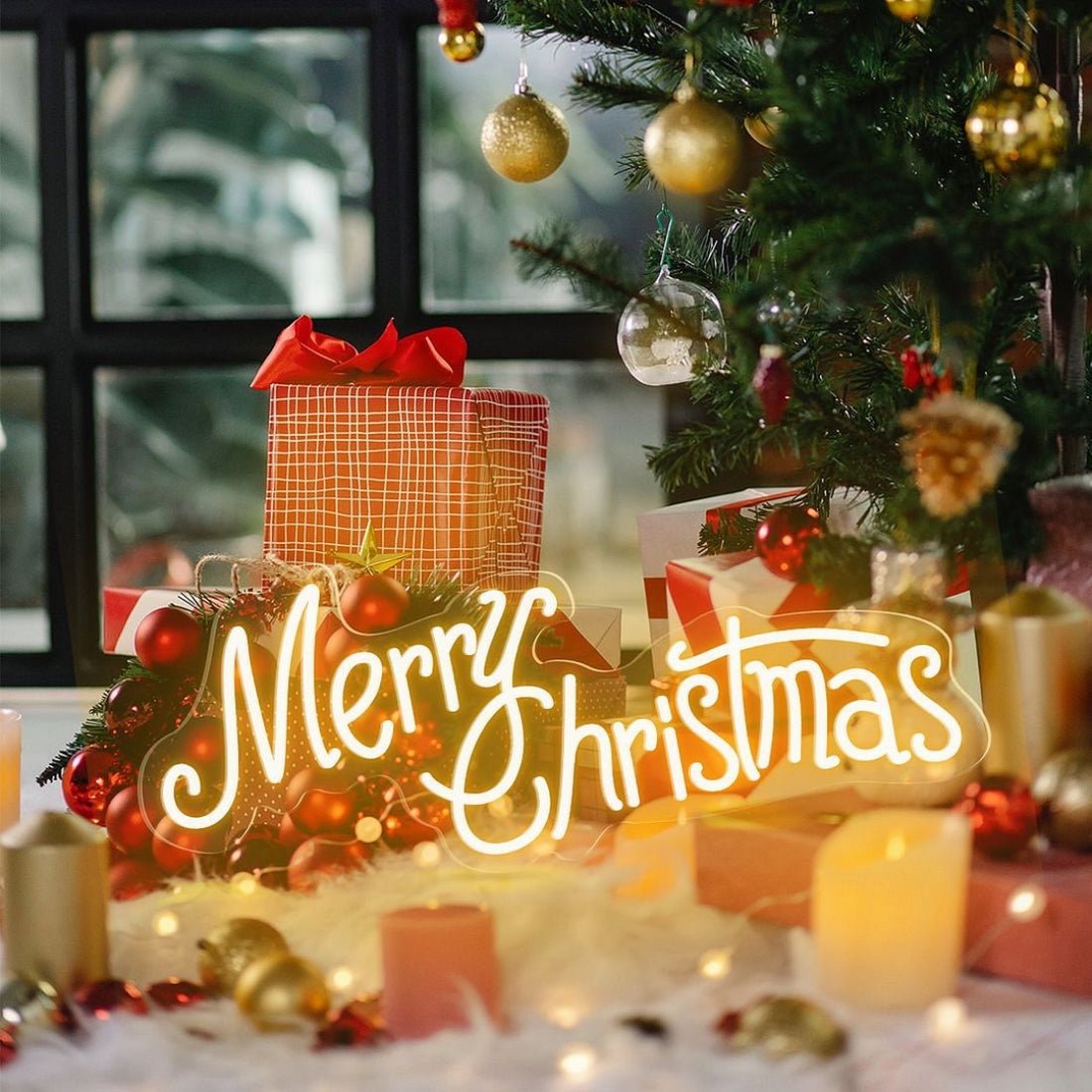 Merry Christmas Led Sign Business Neon Sign For Home - Shineneon