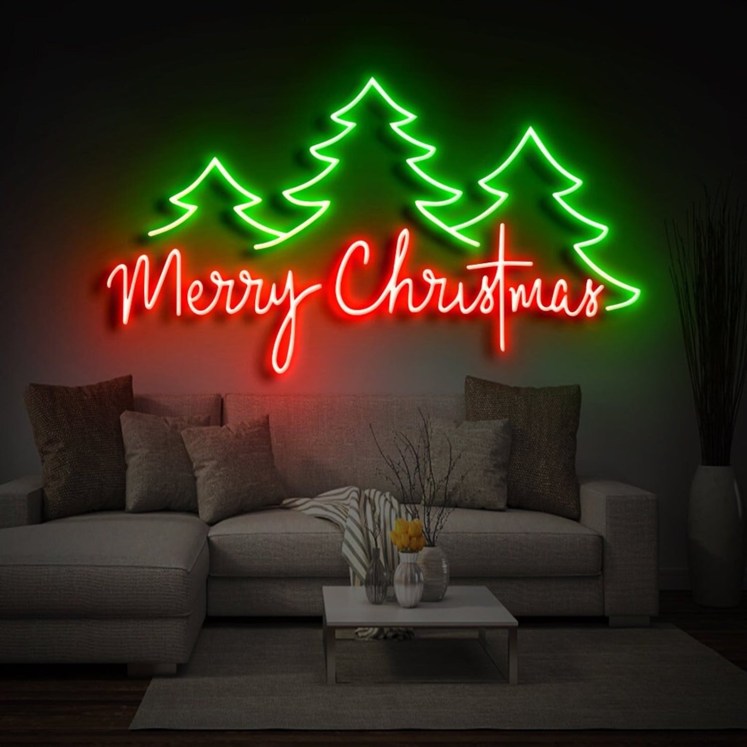 Merry Christmas Neon Sign Christmas Decorations | Shineneon